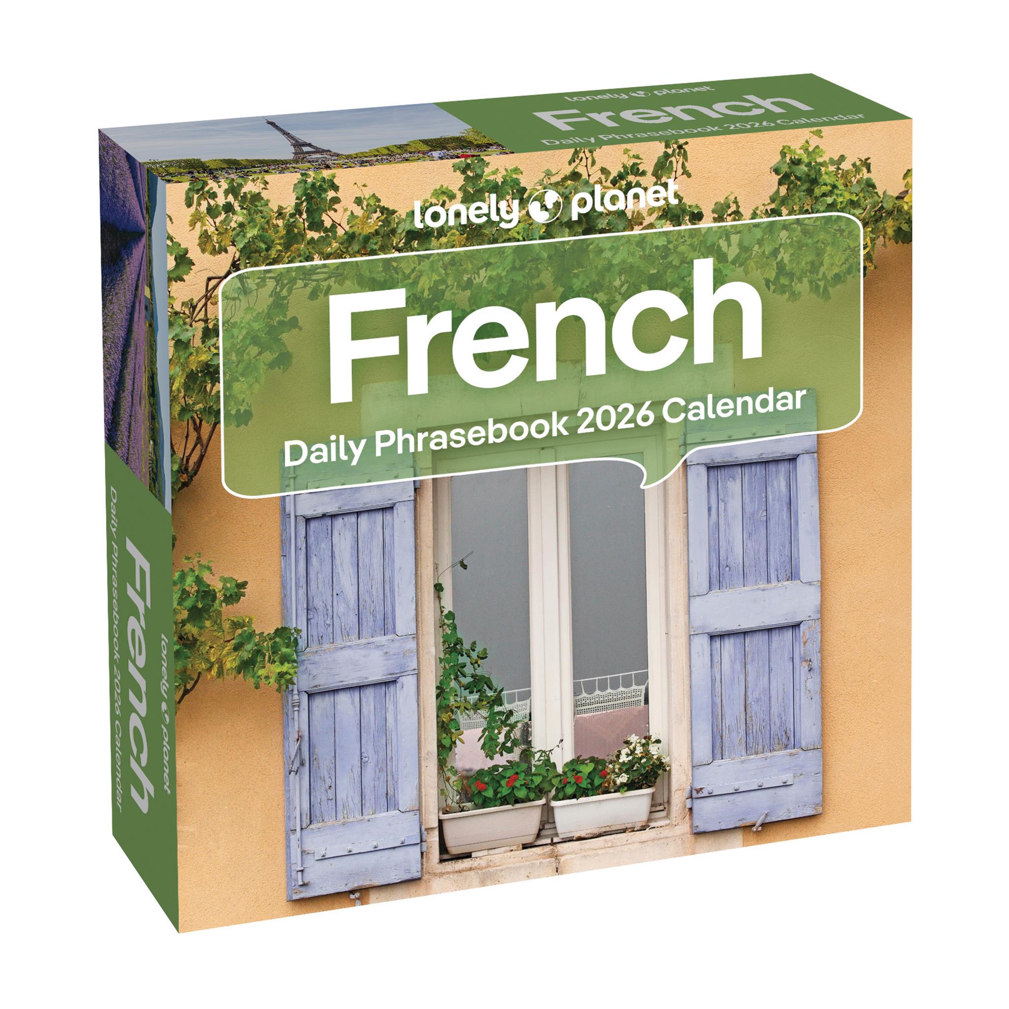 Lonely Planet: French Phrasebook 2026 Box Calendar - Online Only