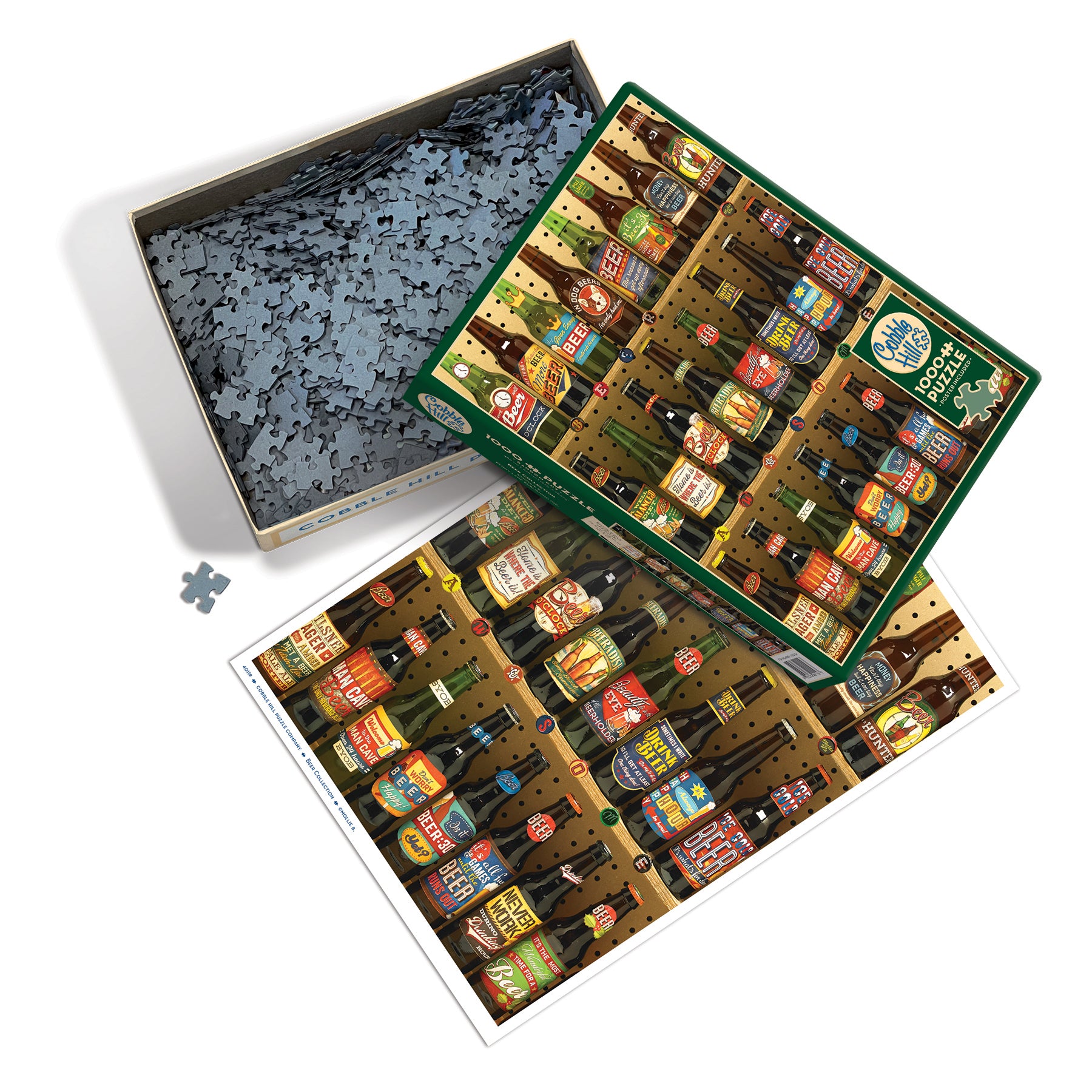 Beer Collection 1000 Piece Puzzle - Online Only
