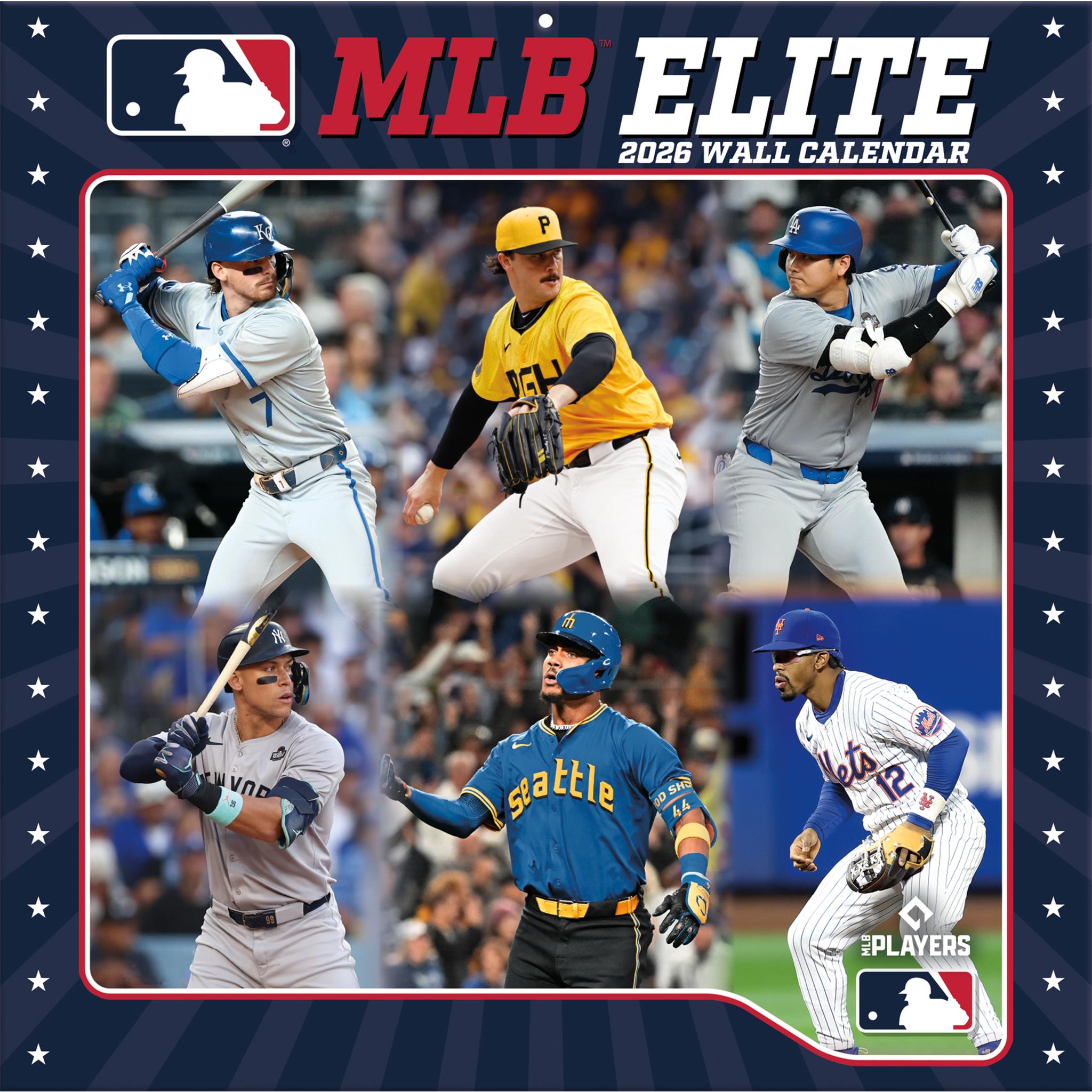 Calendrier mural MLB Elite 2026