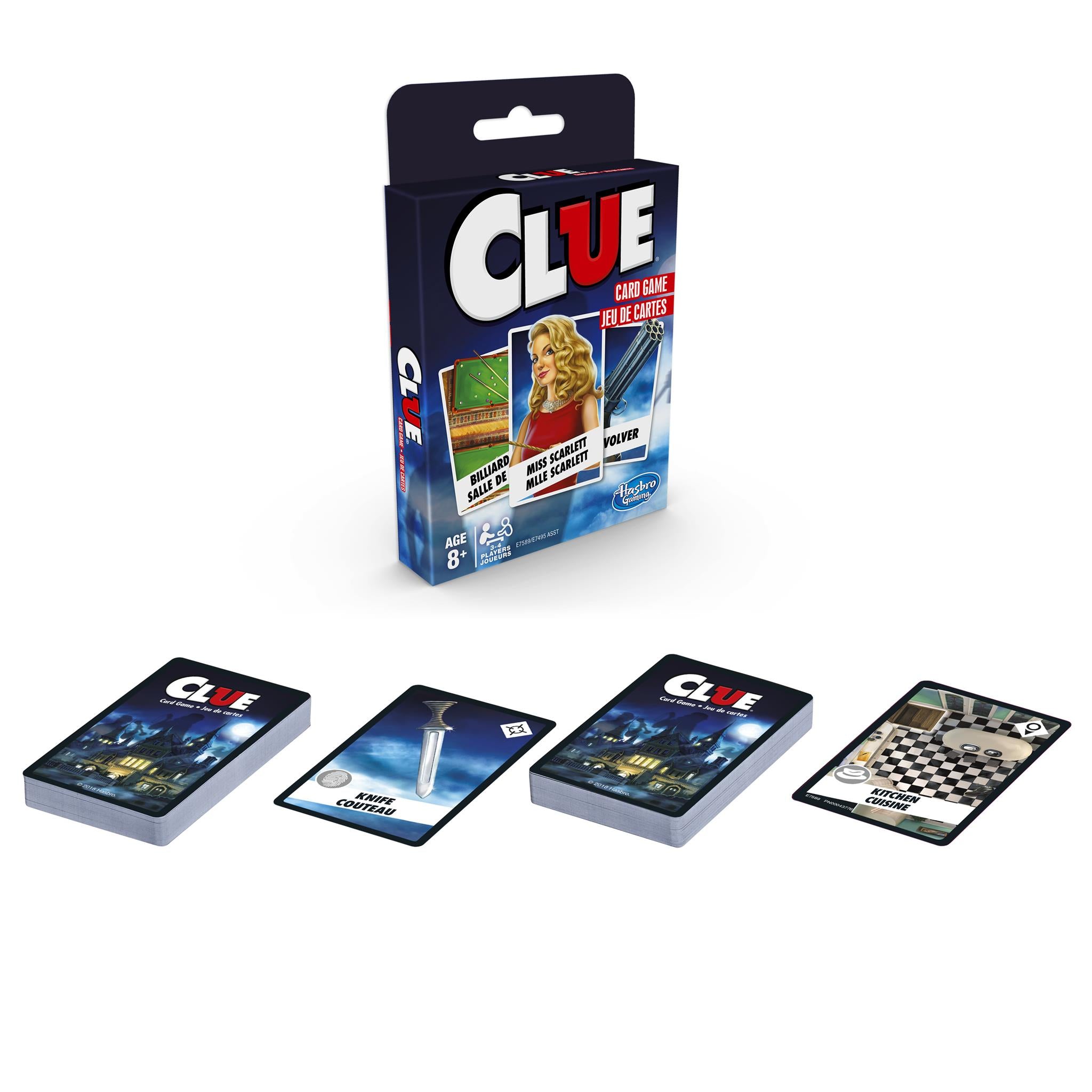 Jeu de cartes Cluedo