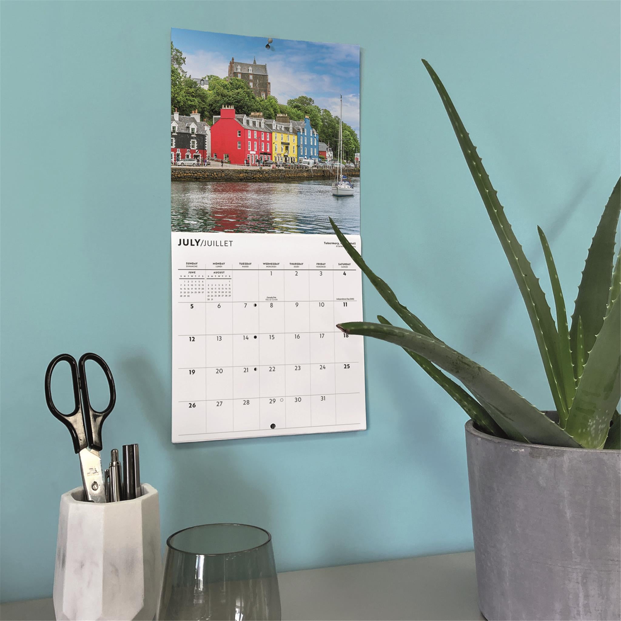 Mini-calendrier écossais 2026