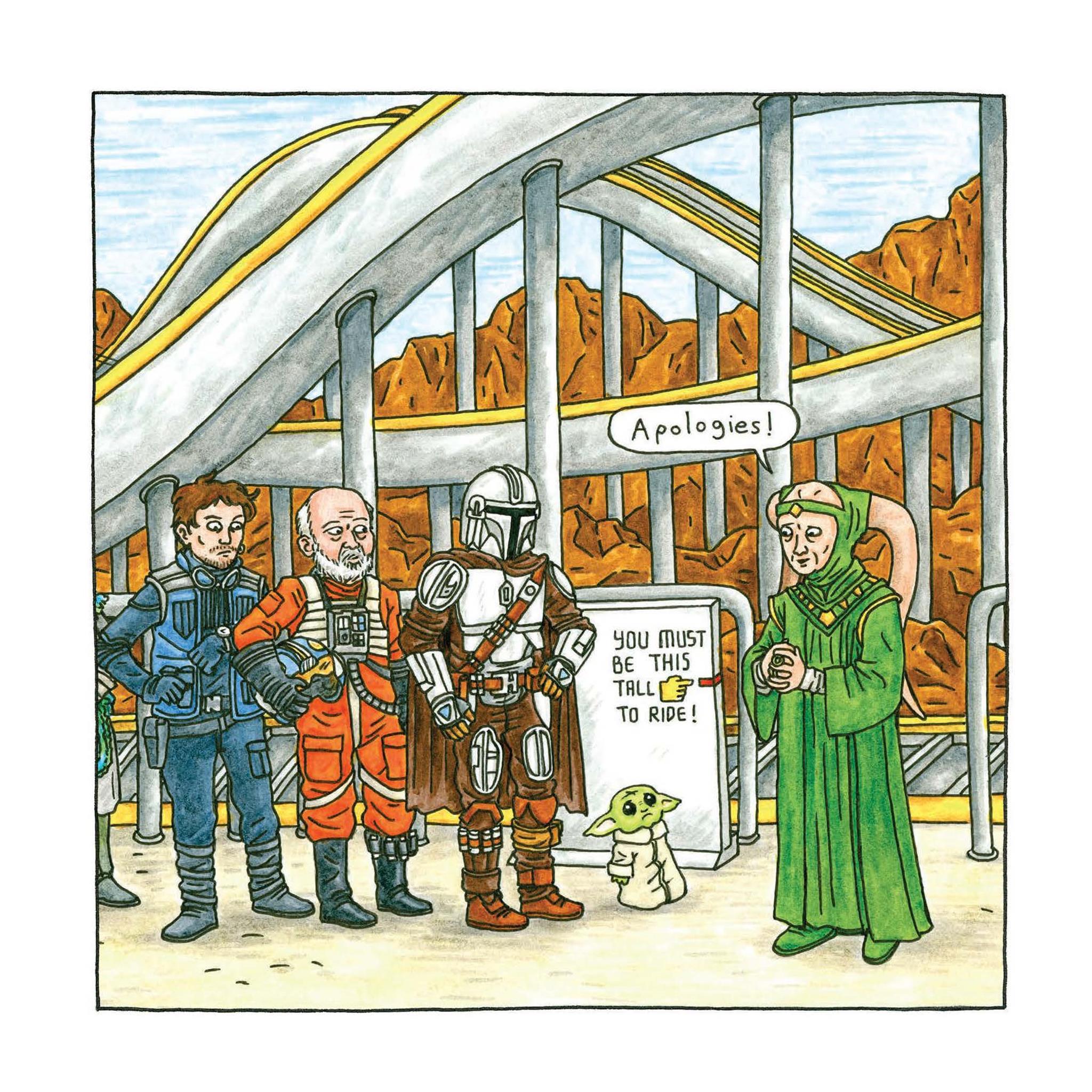 Calendrier mural 2026 de The Mandalorian and Child - Disponible uniquement en ligne