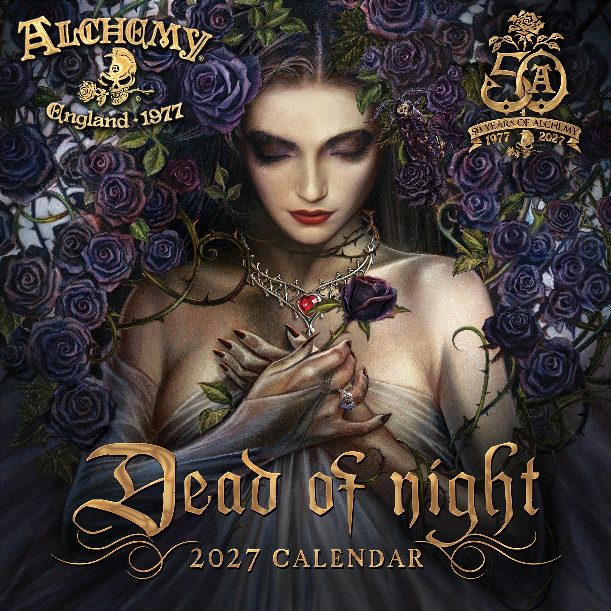 Alchemy 1977 Gothic 2027 Wall Calendar