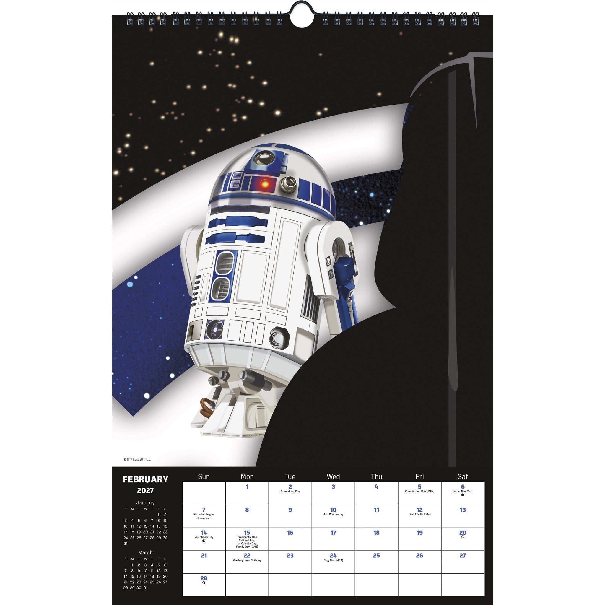Star Wars 2027 Poster Calendar