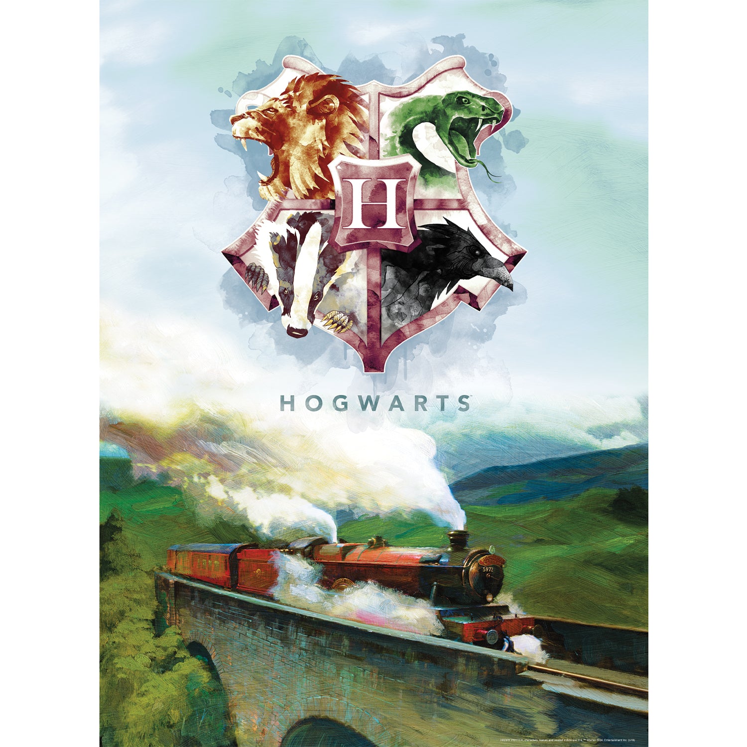 Puzzle Harry Potter Express de 1000 pièces