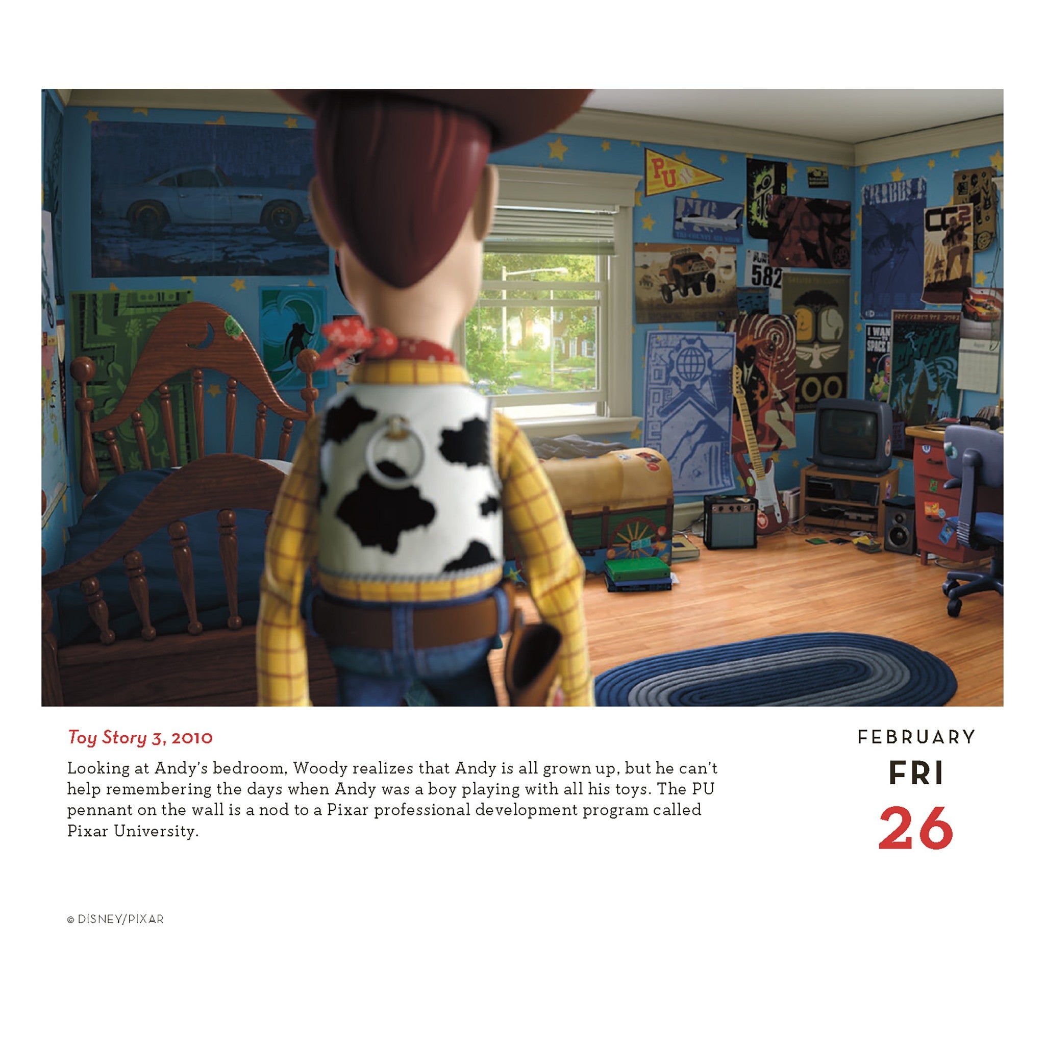 Disney A Year of Animation 2027 Box Calendar