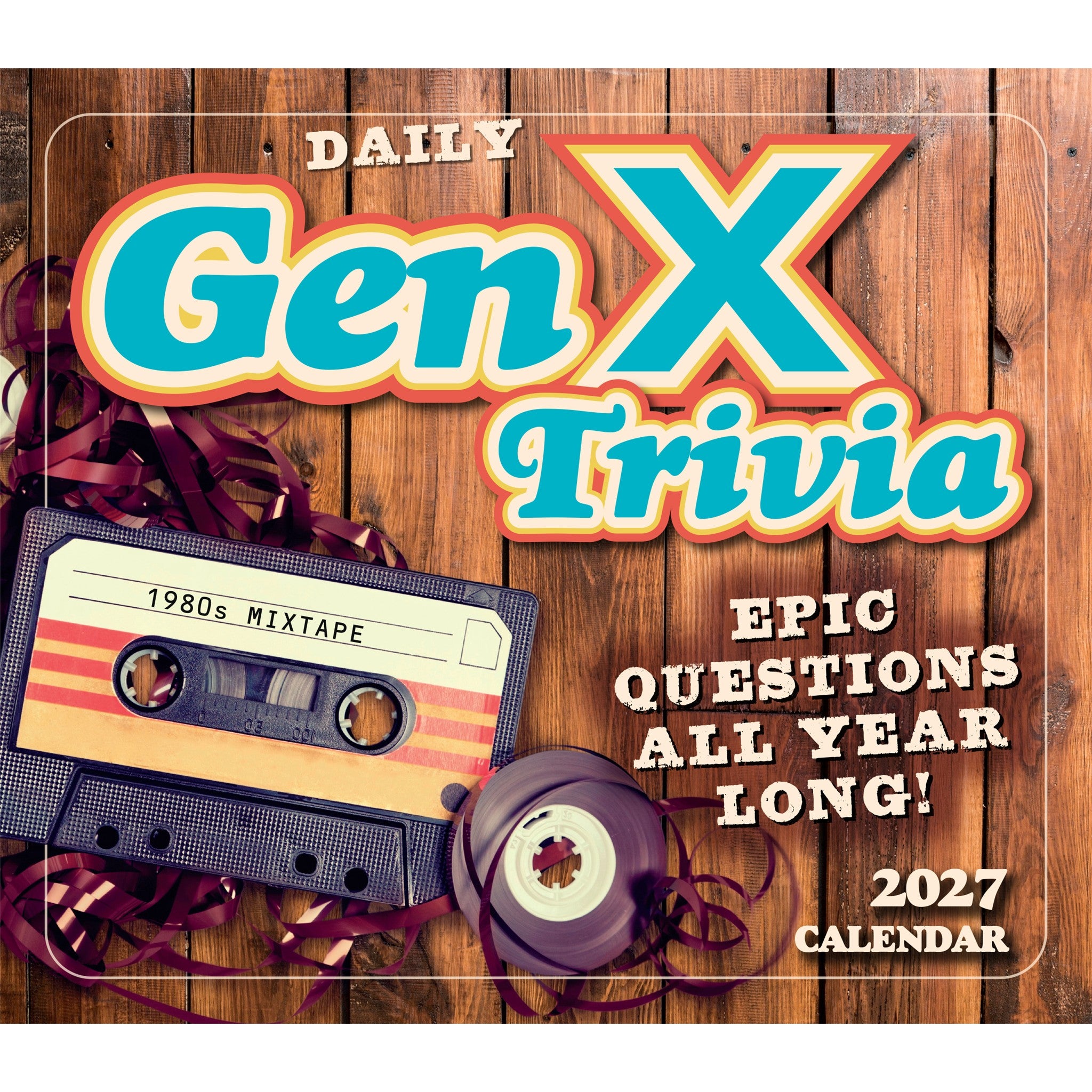 Daily Gen X Trivia 2027 Box Calendar - Online Only
