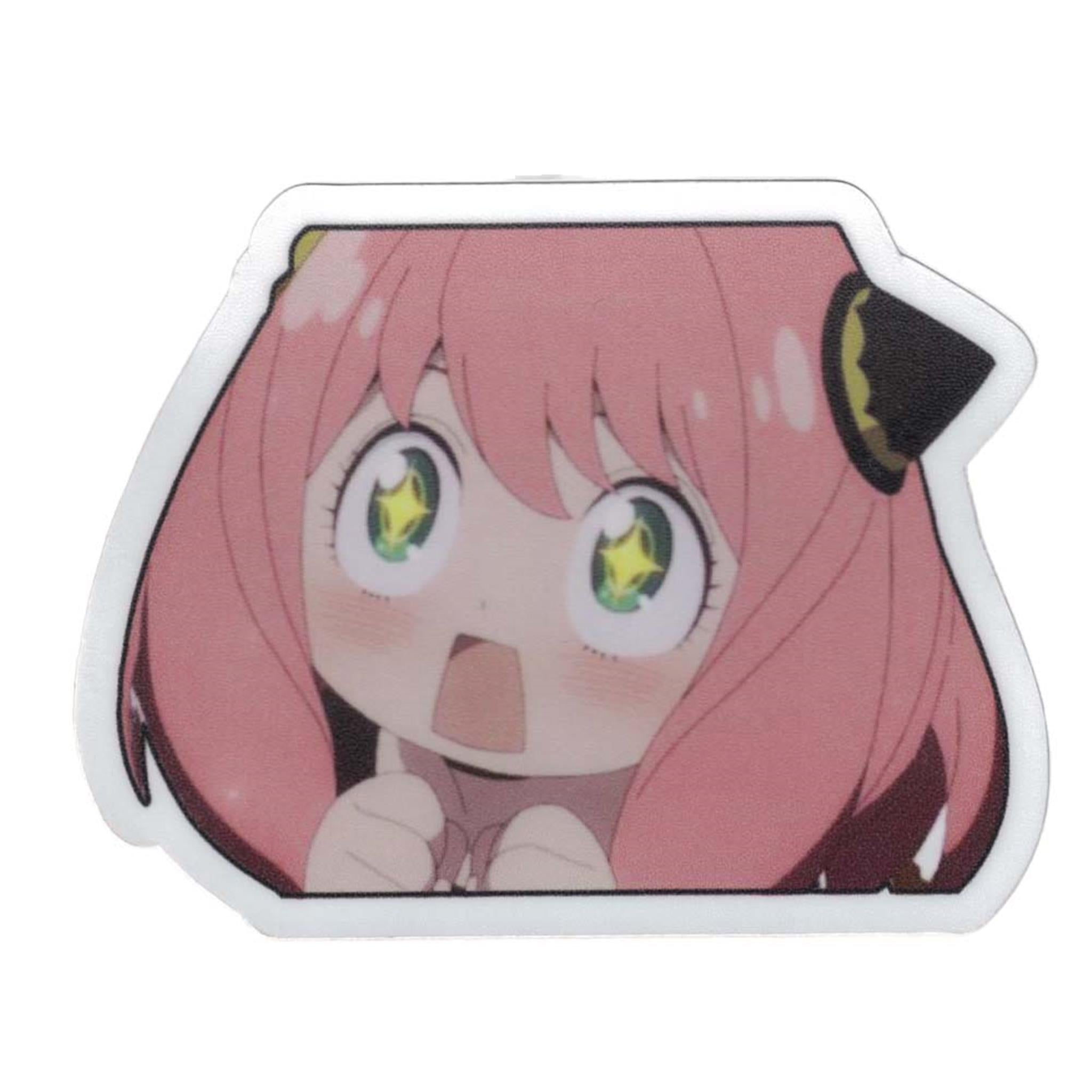 Autocollant vinyle Anya Waku Waku