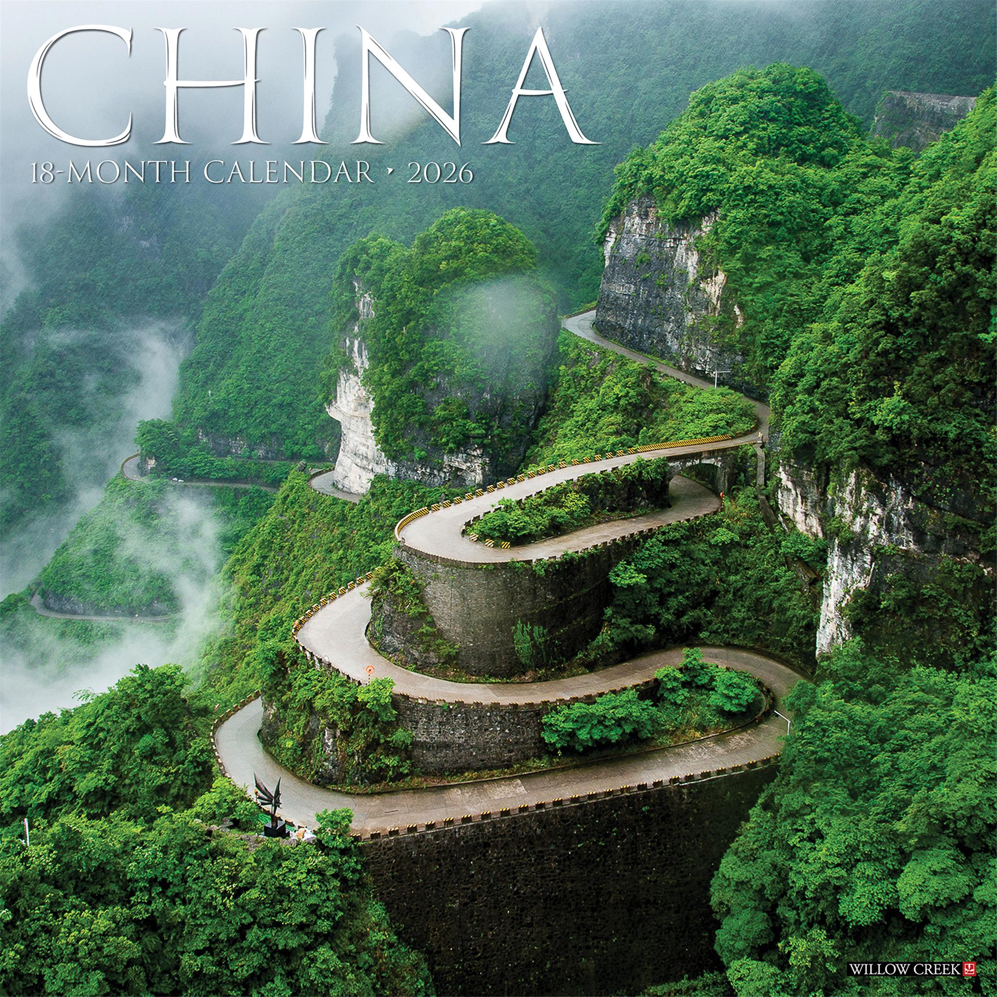 Calendrier mural Chine 2026 - Disponible uniquement en ligne