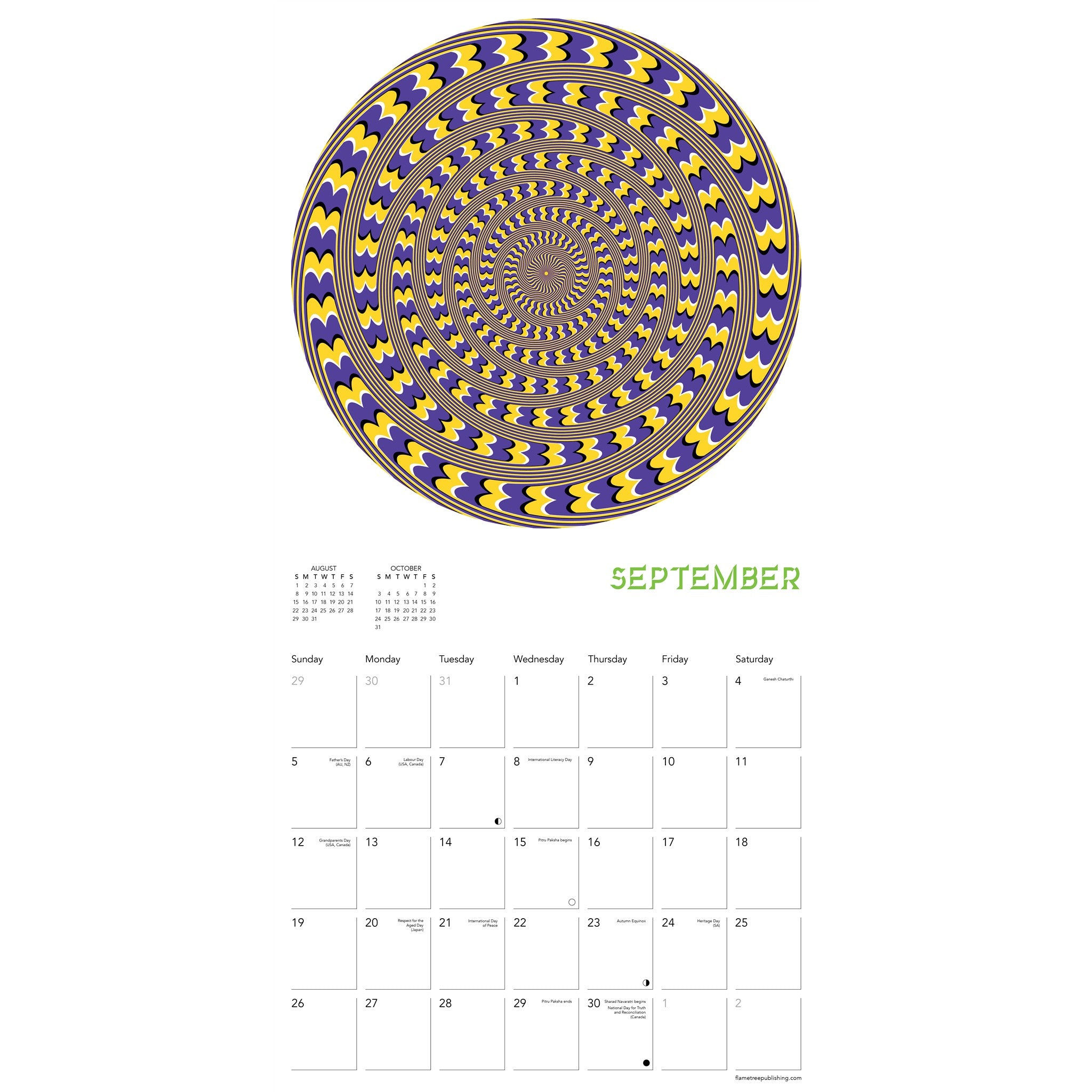 Optical Illusions 2027 Wall Calendar