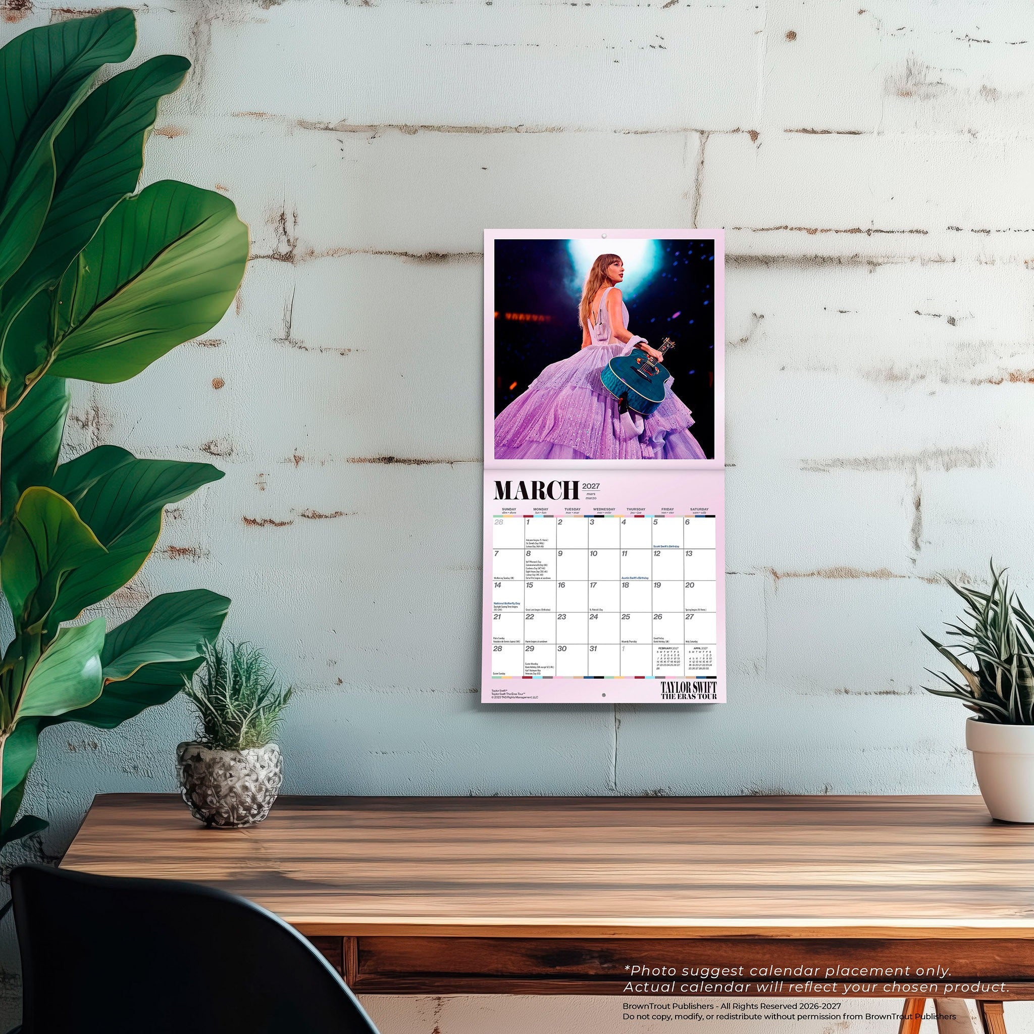 Taylor Swift 2027 Mini Calendar