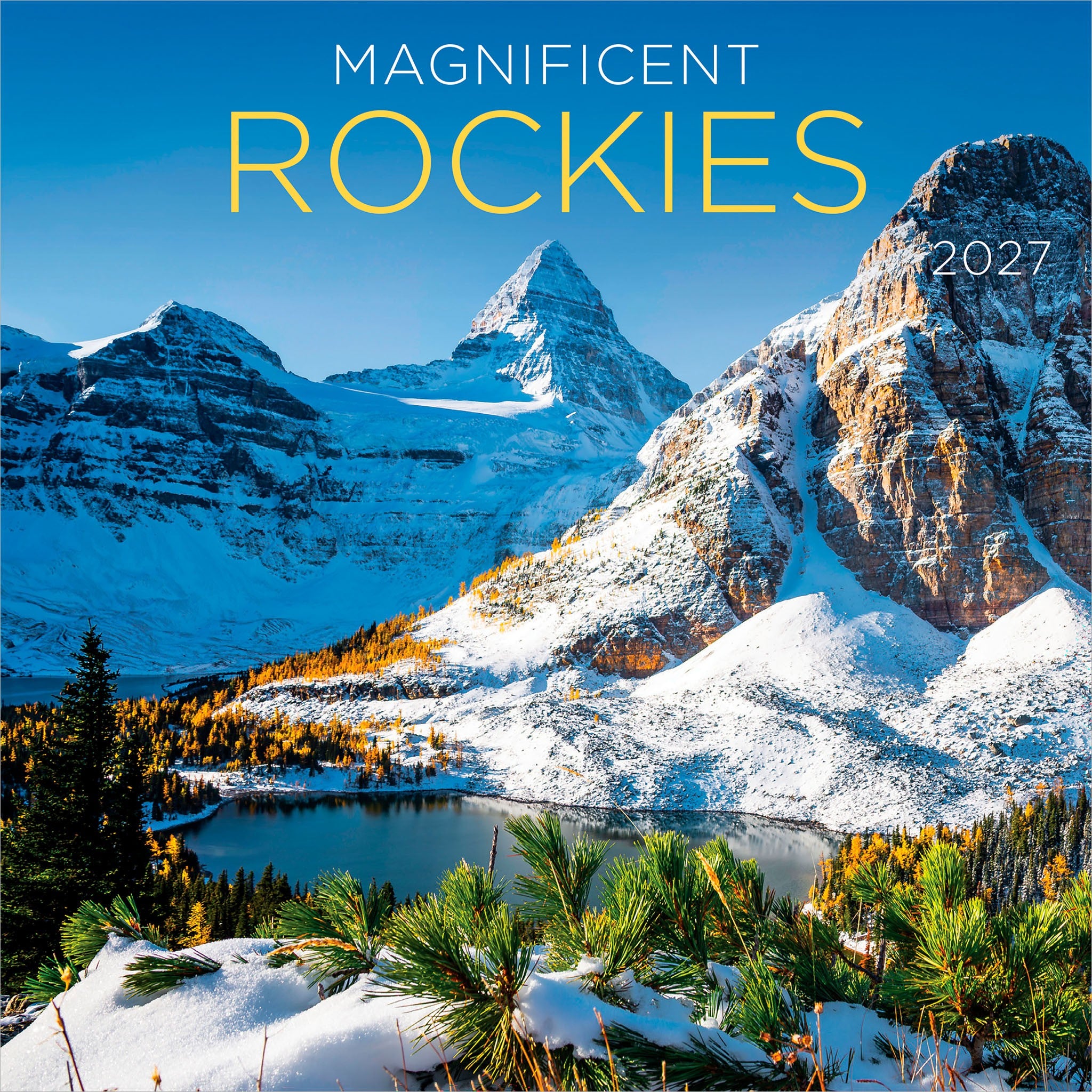 Magnificent Rockies 2027 Mini Calendar - Online Only