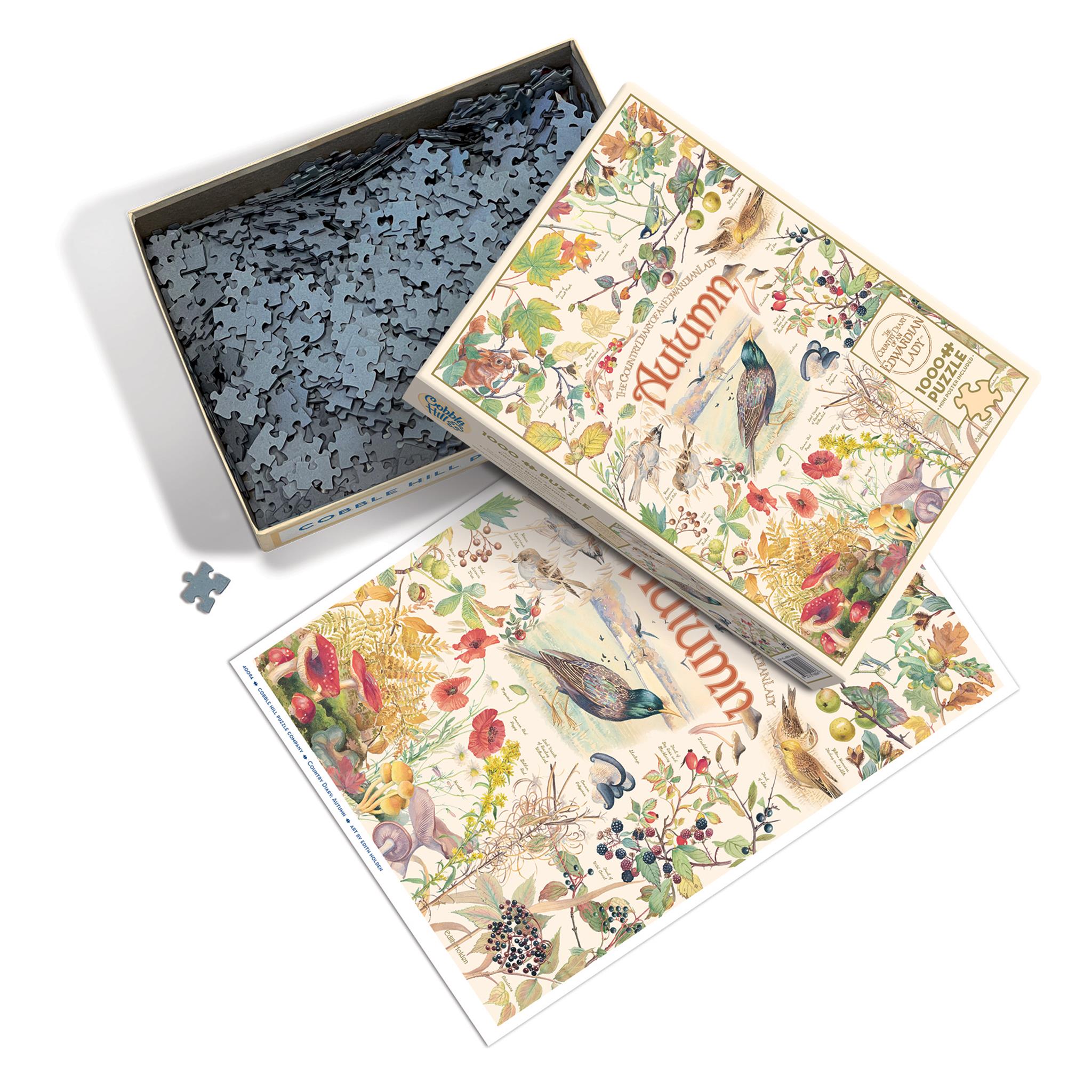 Country Diary: Autumn 1000 Piece Puzzle Cobble Hill