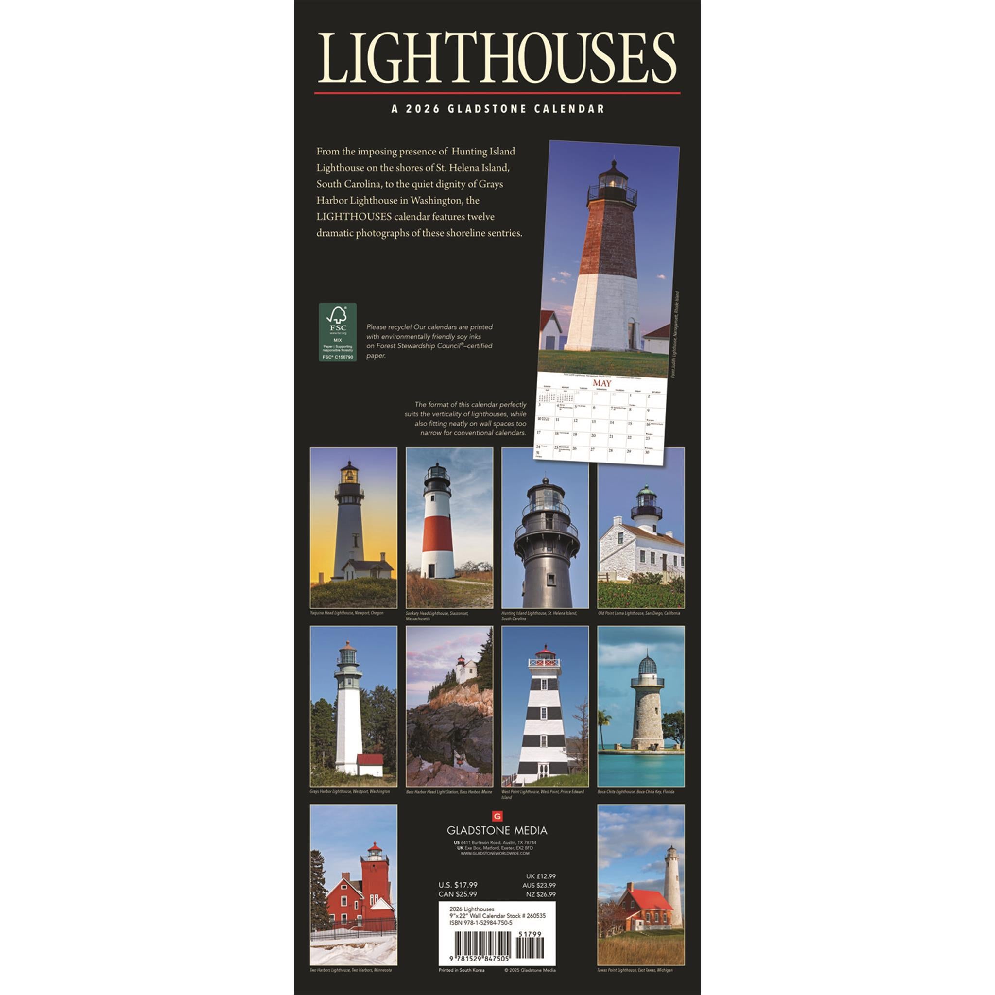 Calendrier des phares 2026