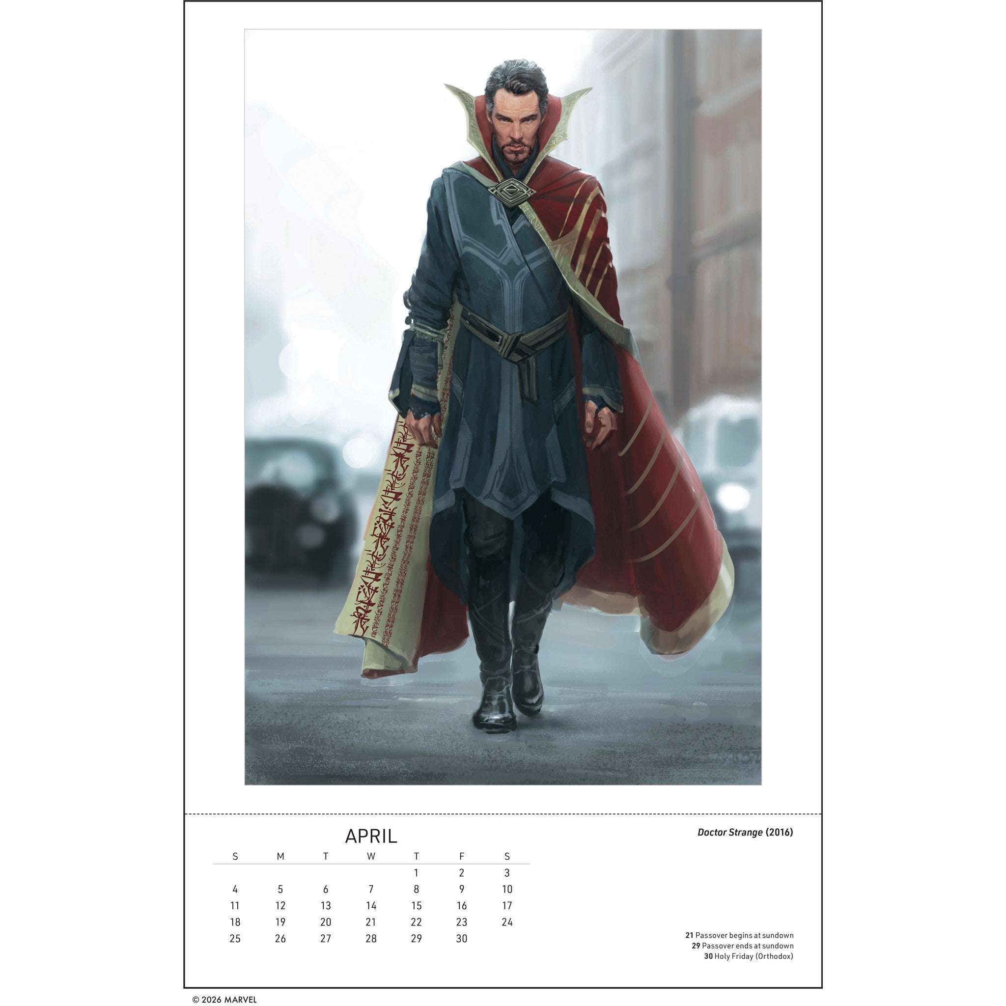 Marvel Studios: The Art of Ryan Meinerding 2027 Poster Calendar