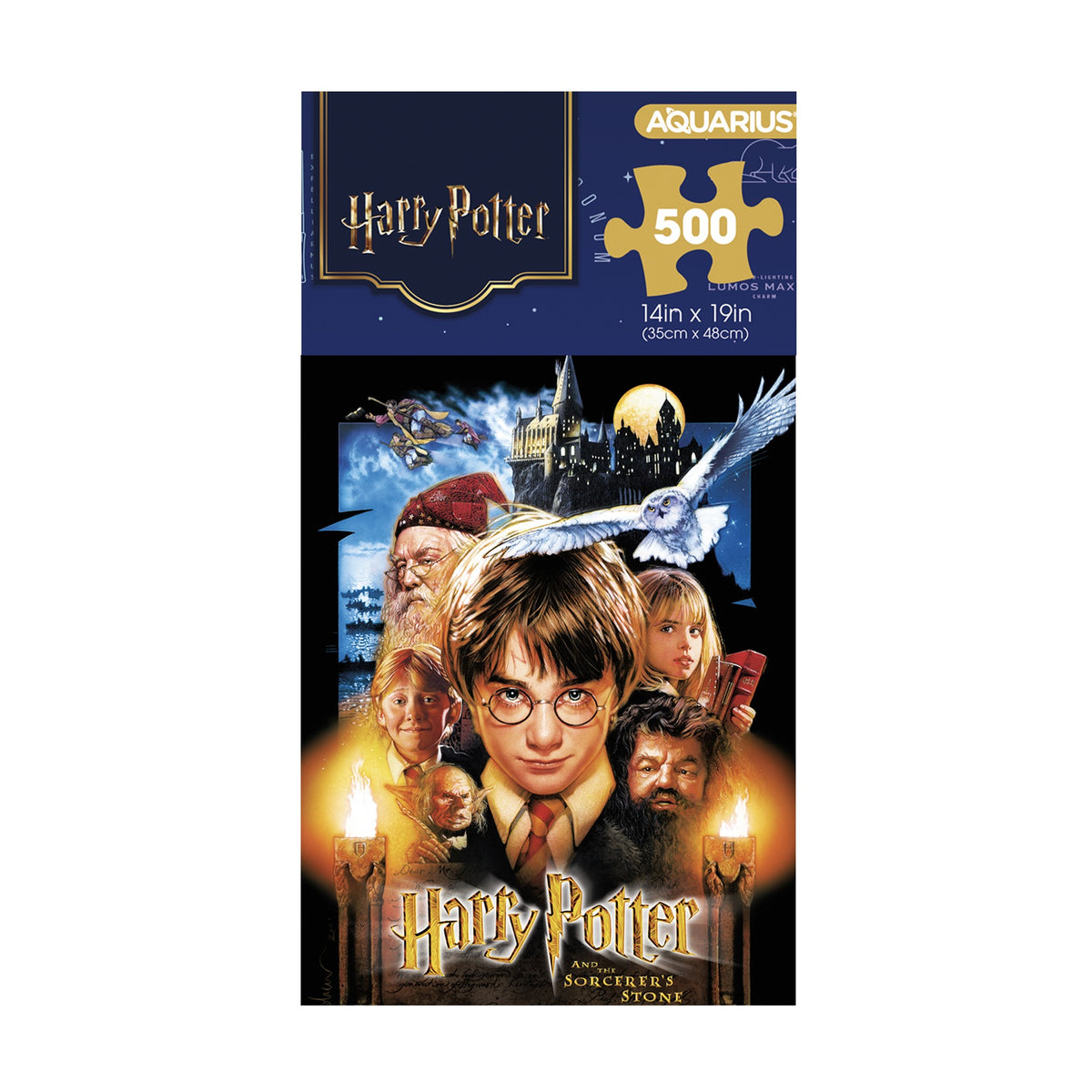 Puzzle de 500 pièces Harry Potter à l'école des sorciers