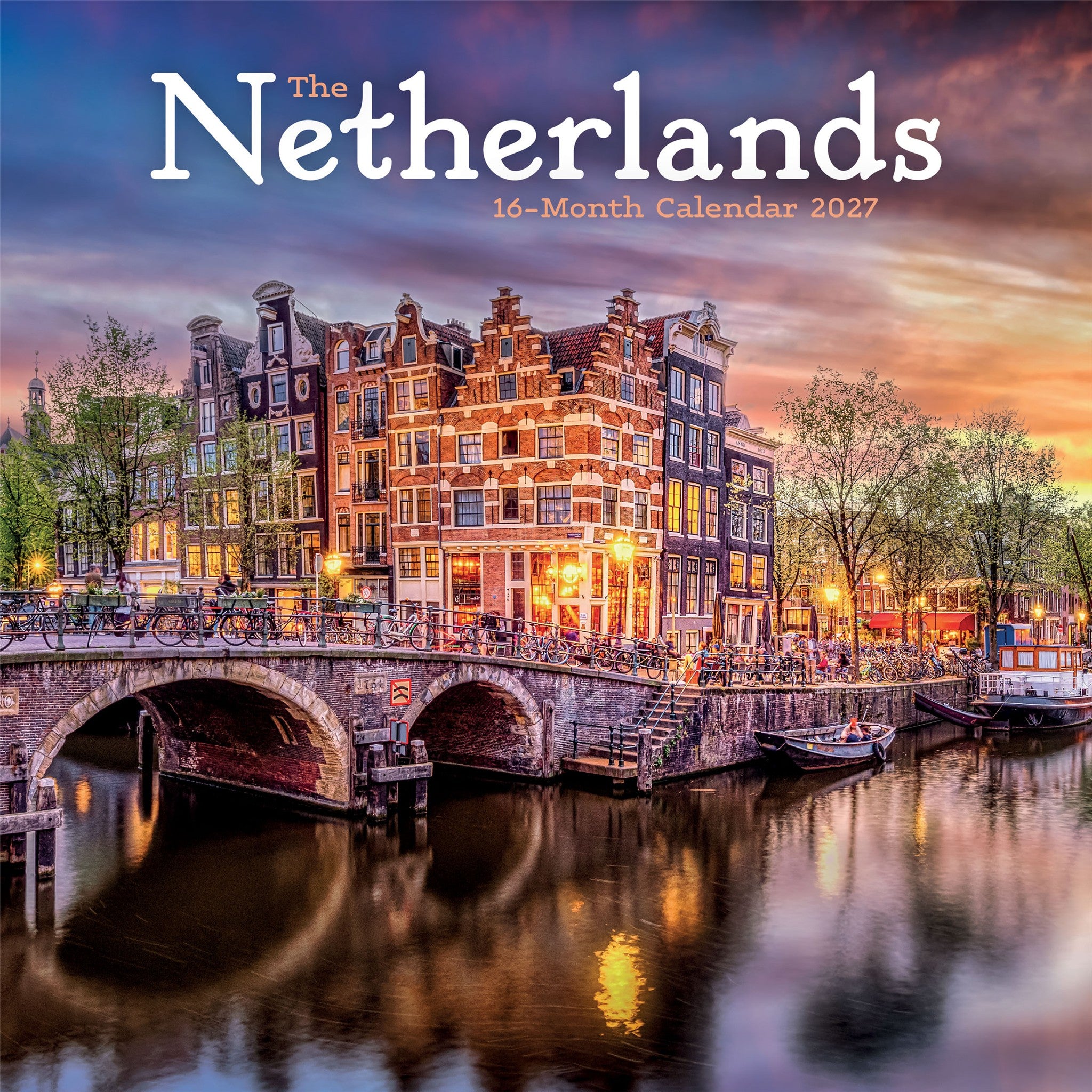 Netherlands 2027 Wall Calendar