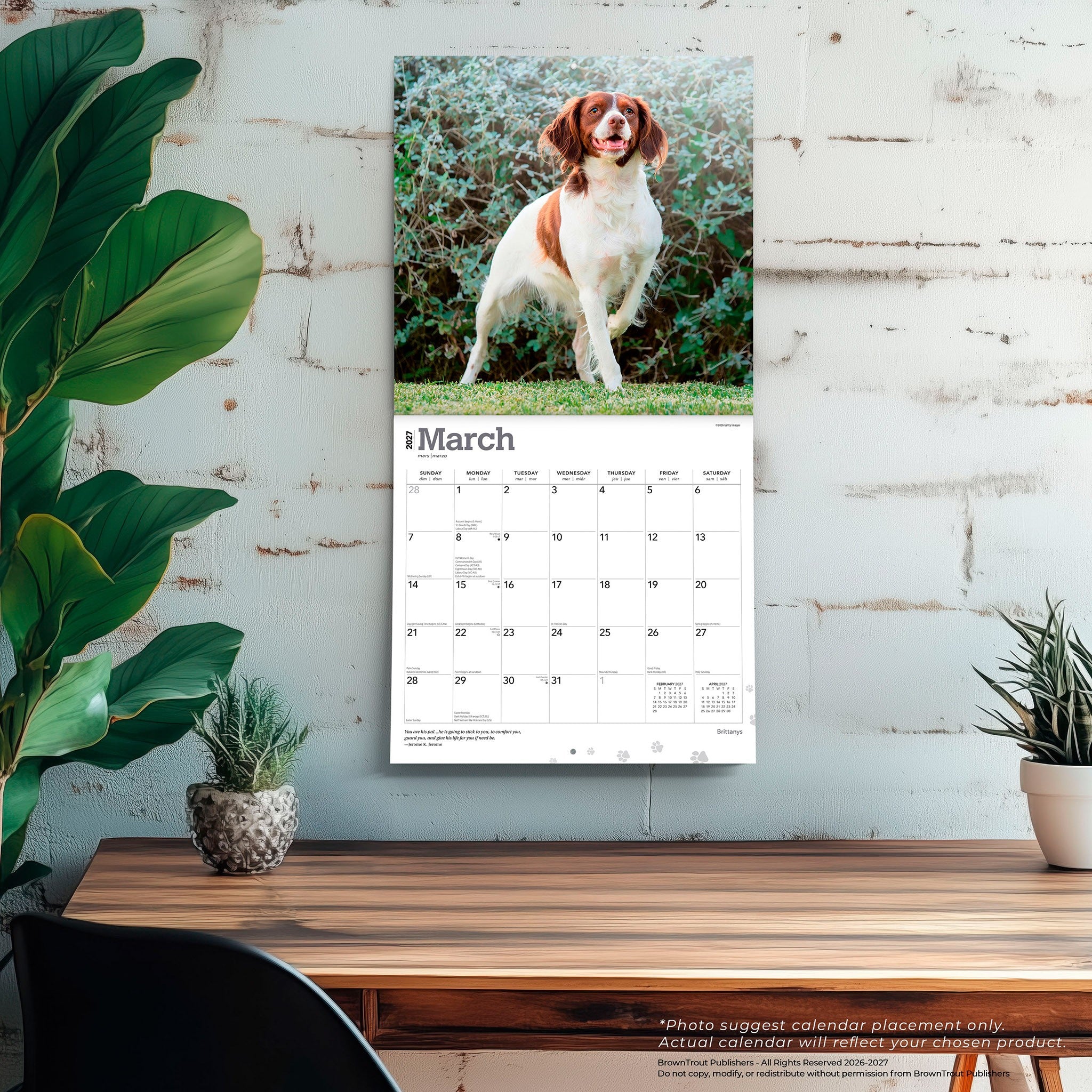 Brittanys 2027 Wall Calendar - Online Only