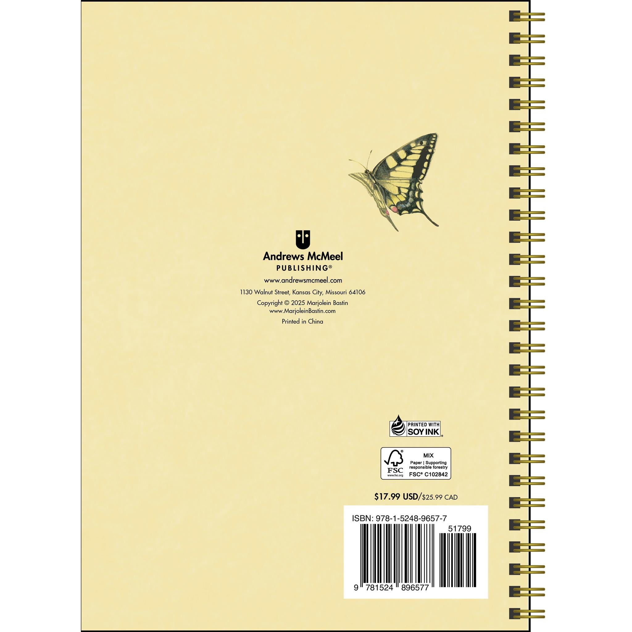 Marjolein Bastin Nature's Inspiration 2026 Engagement Calendar