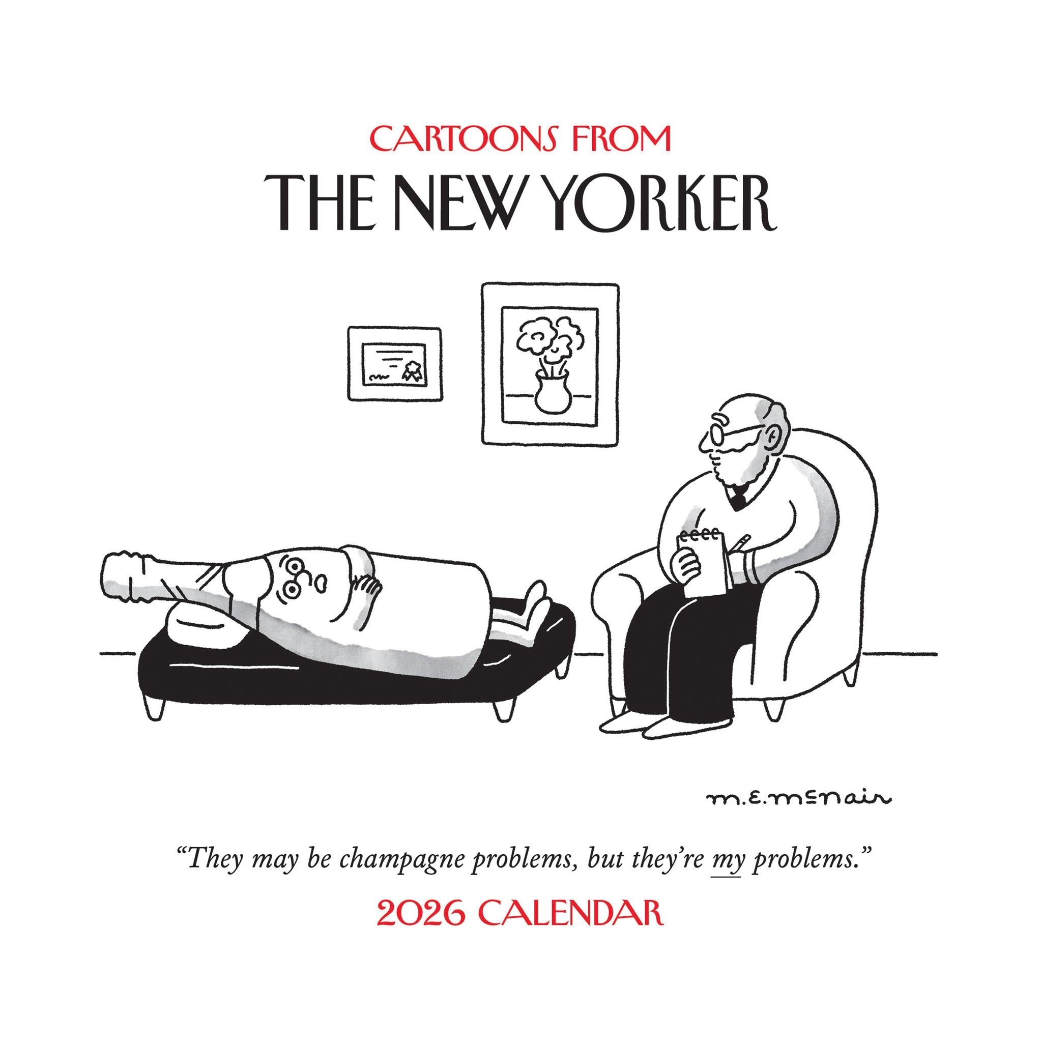Cartoons From The New Yorker 2026 Box Calendar