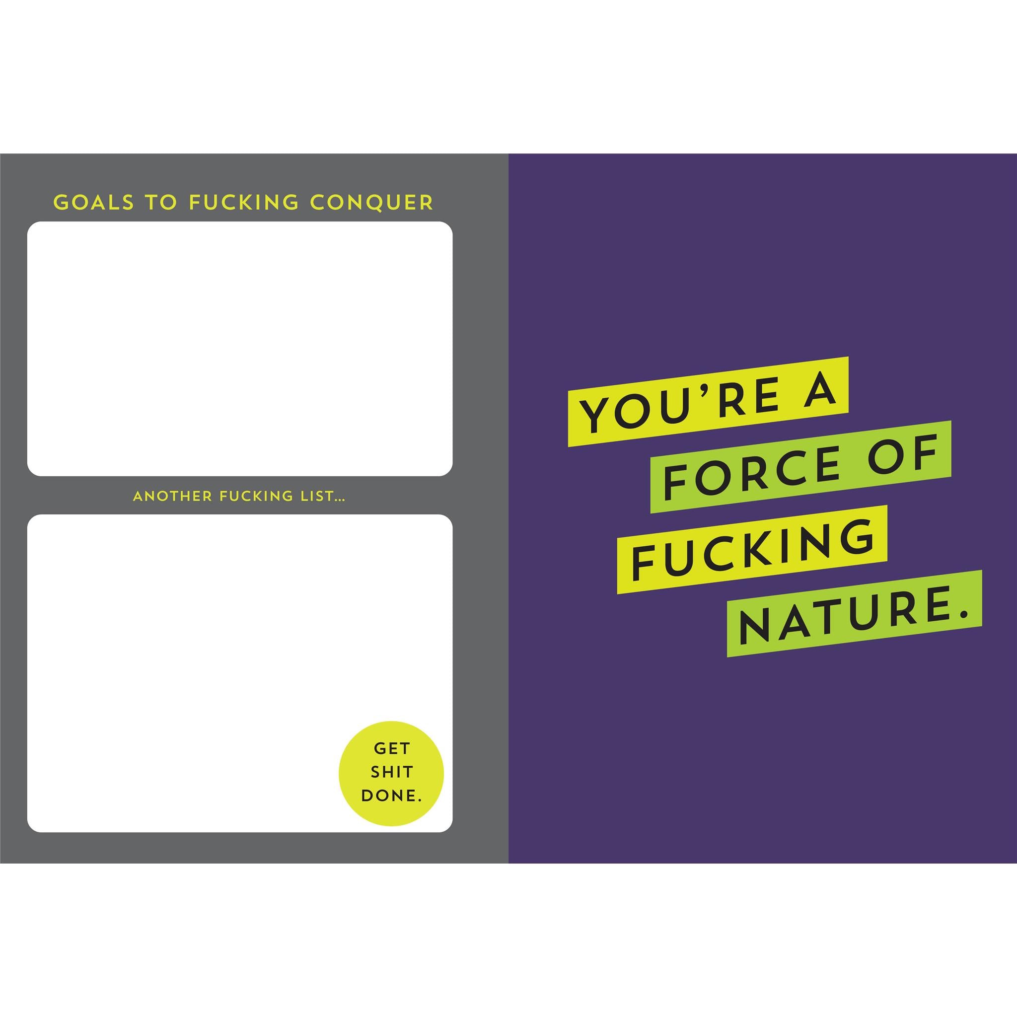 I Came I Saw I Fucking Conquered Undated Engagement Calendar - Online Only