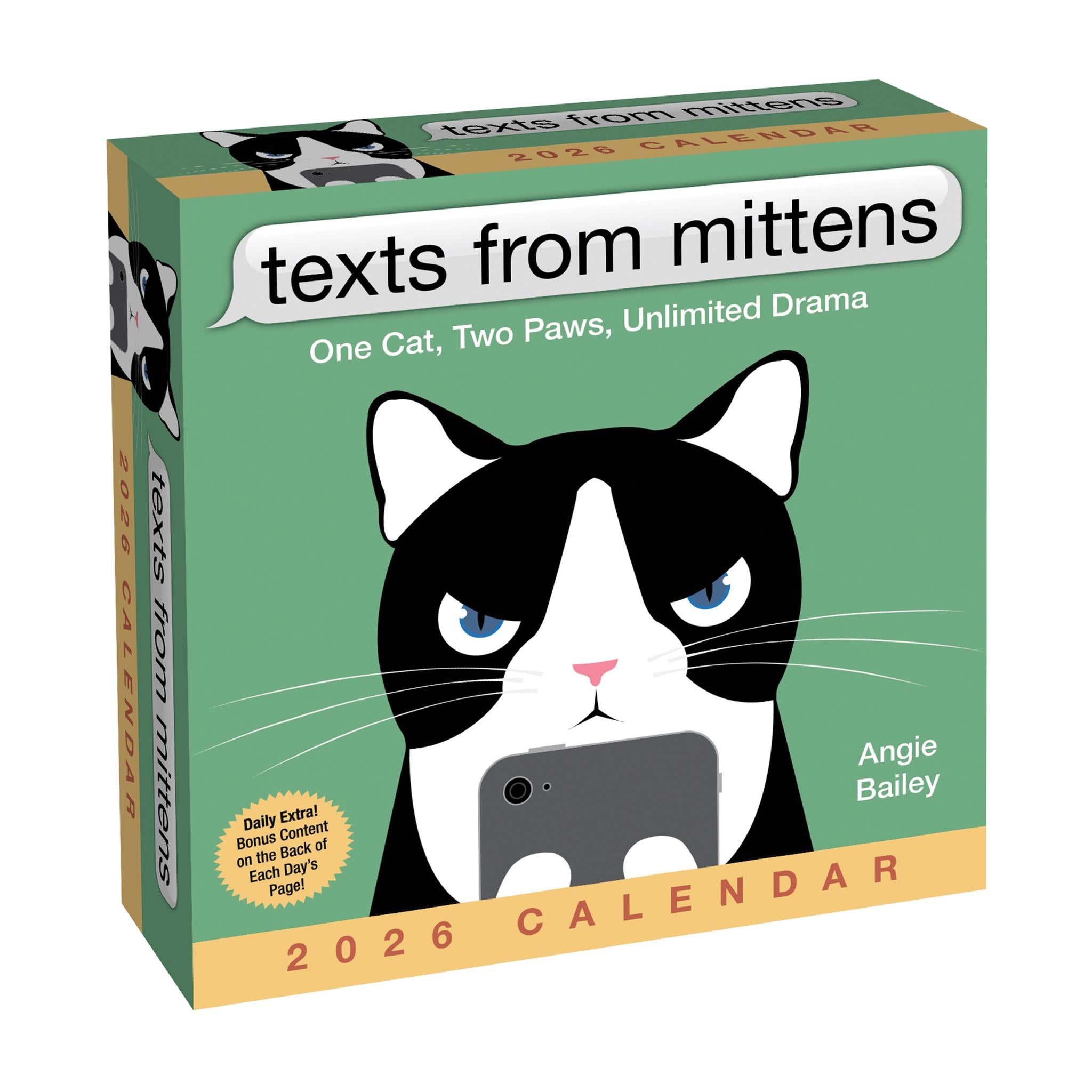 Textes de Mittens le Chat Calendrier de la Boîte 2026
