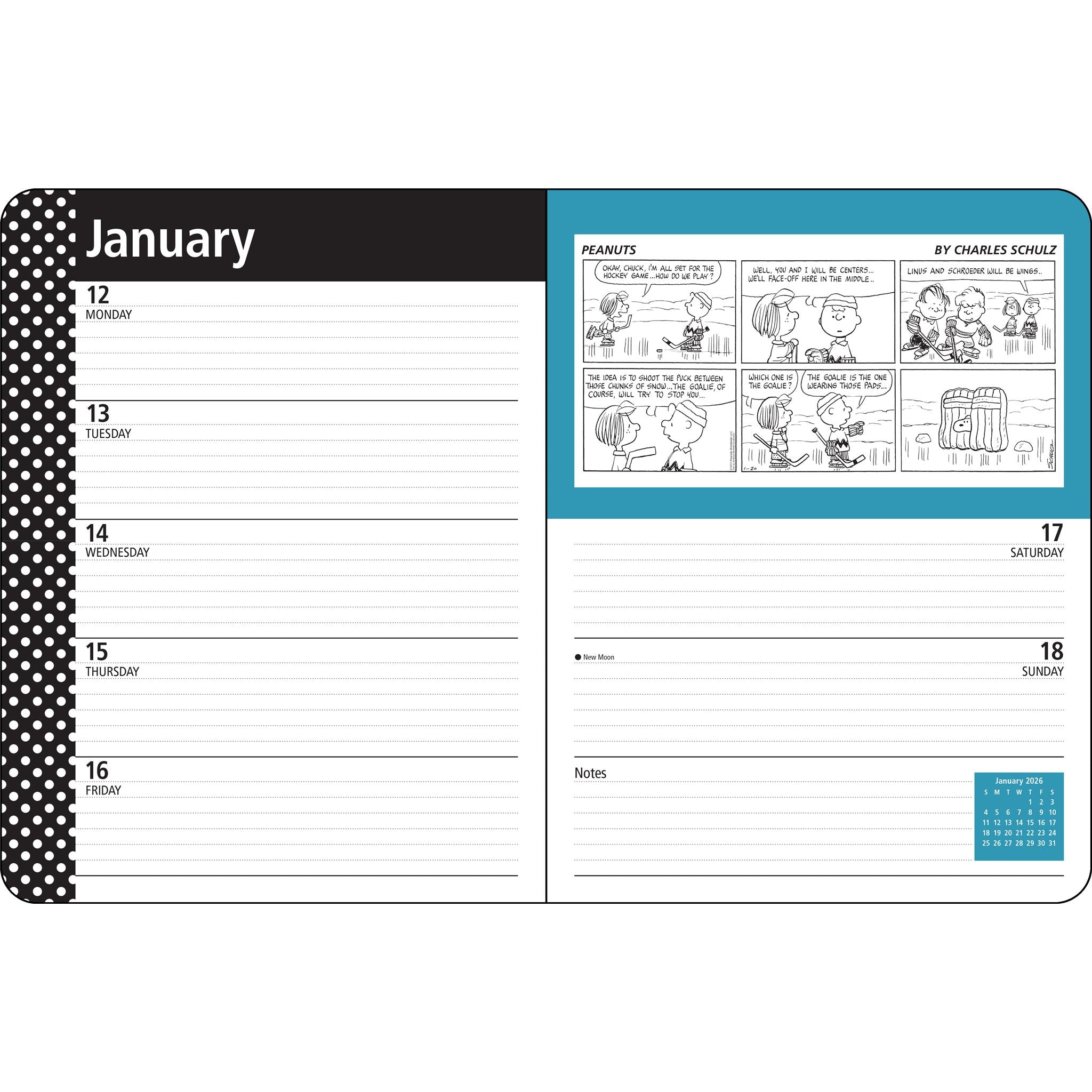 Peanuts® 2026 Engagement Calendar