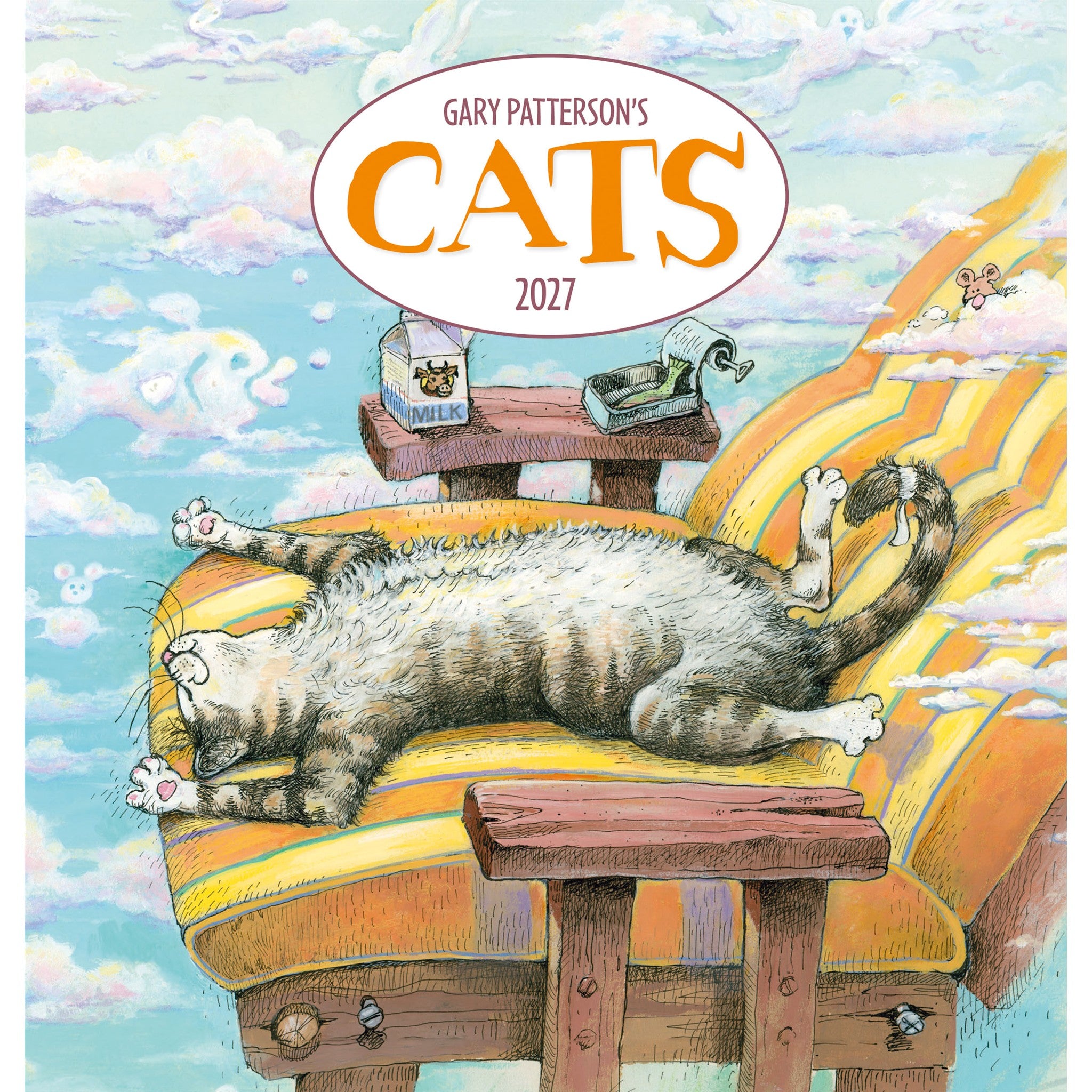 Gary Patterson Cats 2027 Mini Magnetic Calendar