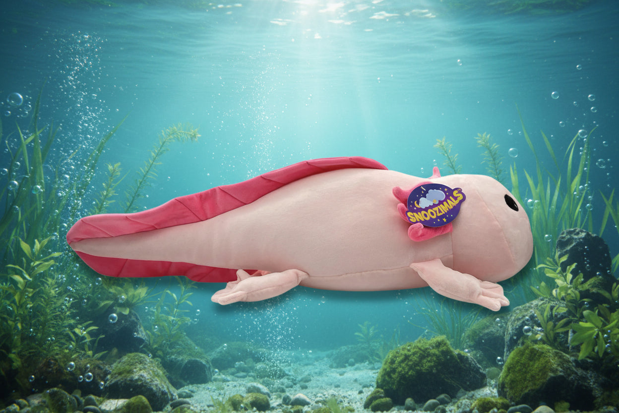 Peluche Axolotl Snoozimal 50 cm