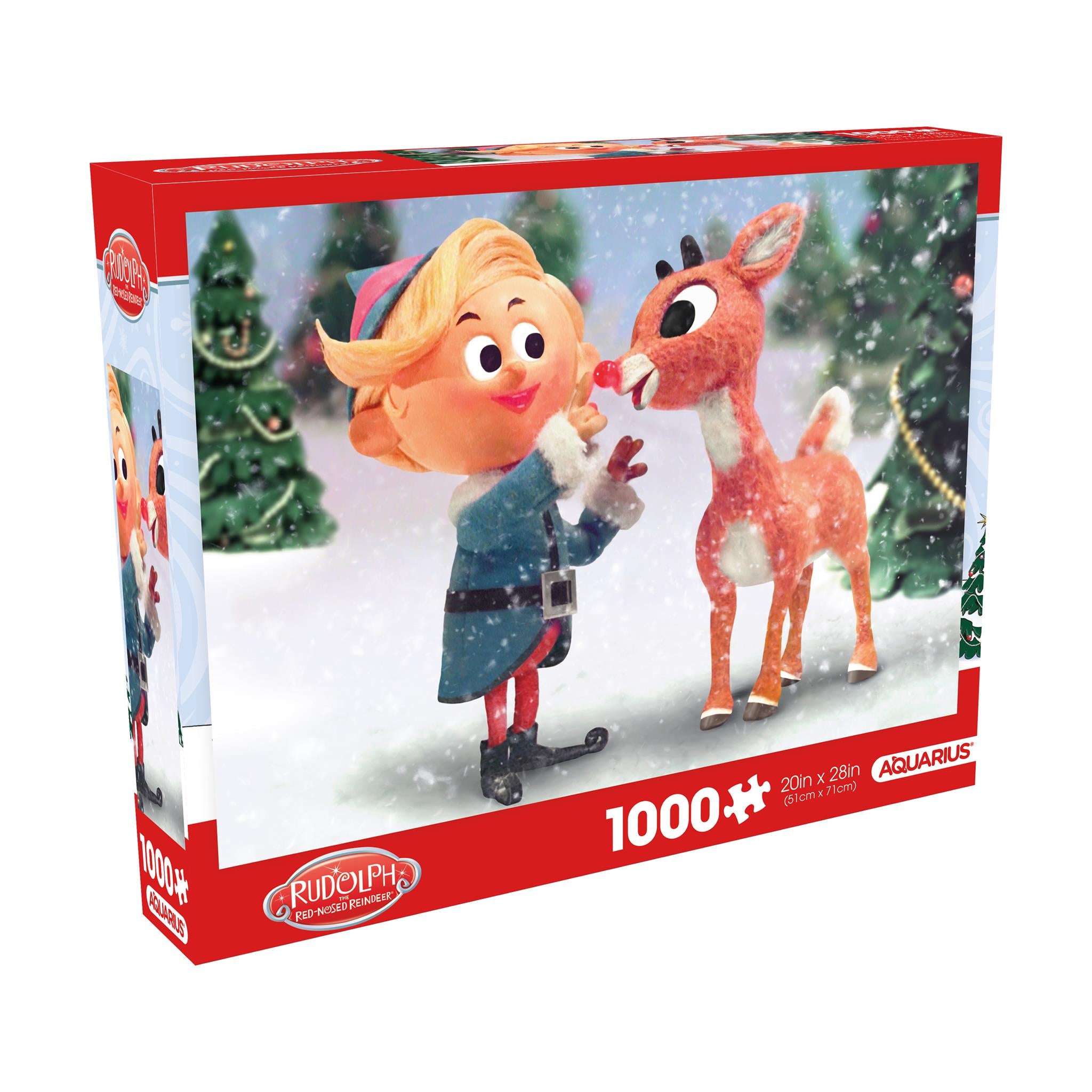 Puzzle Rudolph Glitter Snow de 1000 pièces