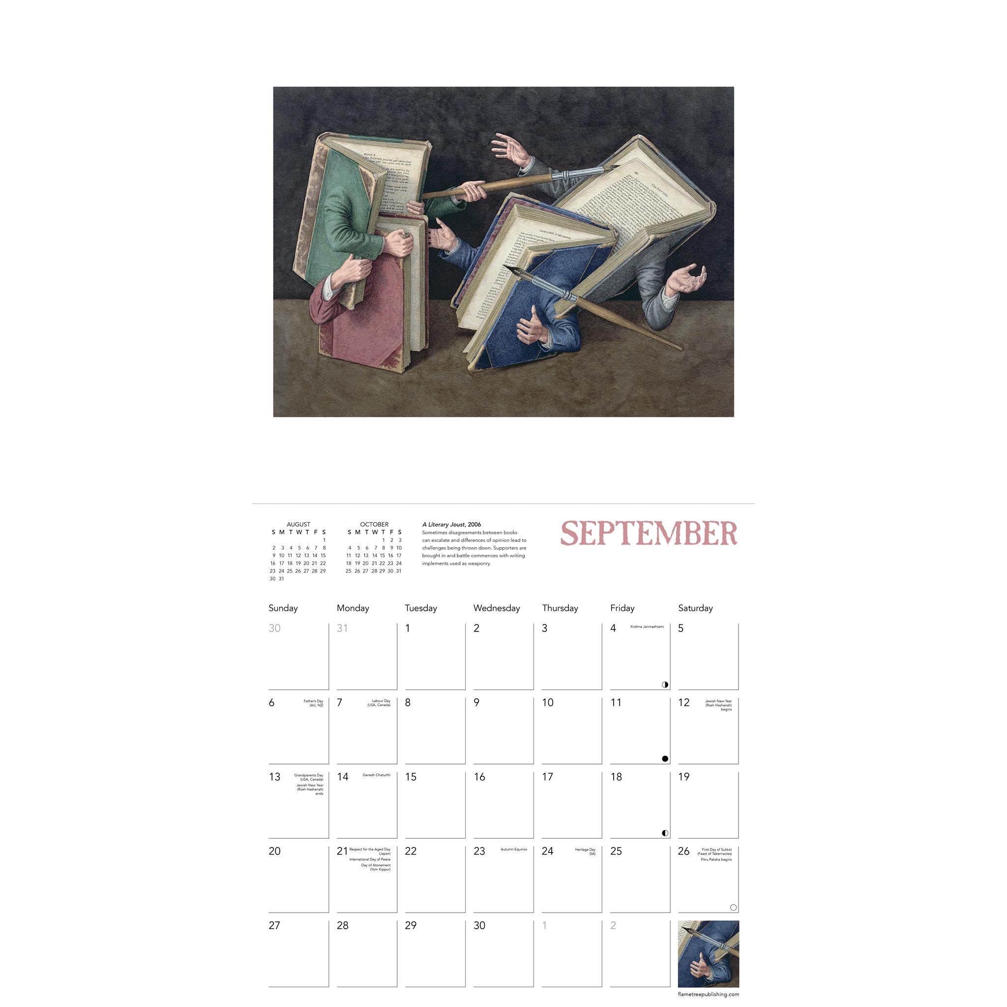 Jonathan Wolstenholme 2026 Wall Calendar - Online Only