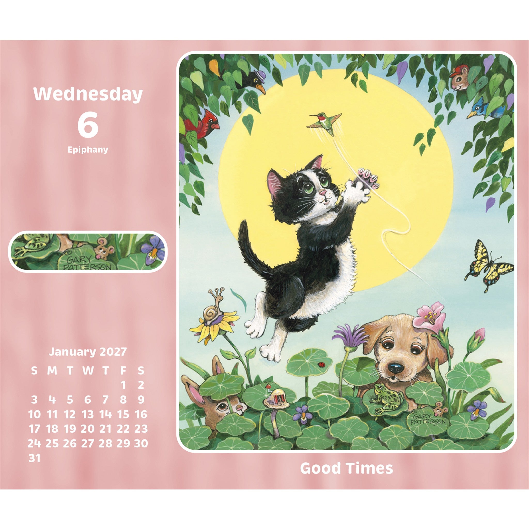 Gary Patterson Smile a Day 2027 Box Calendar