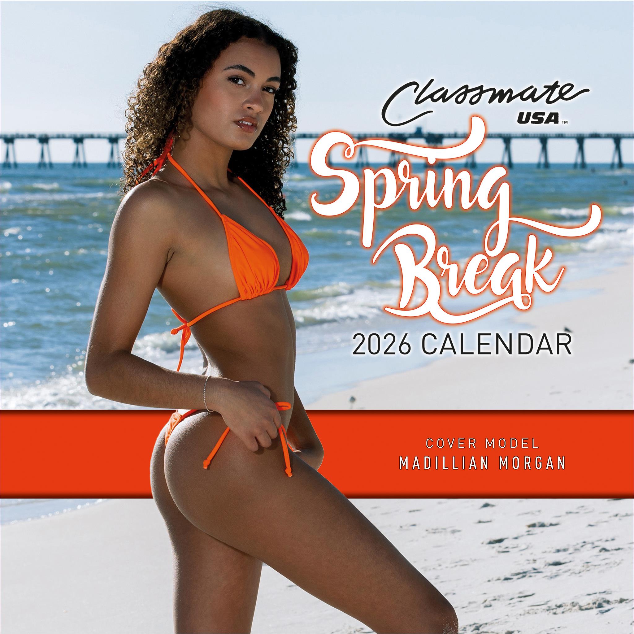 Calendrier mural des vacances de printemps 2026 de Classmate USA