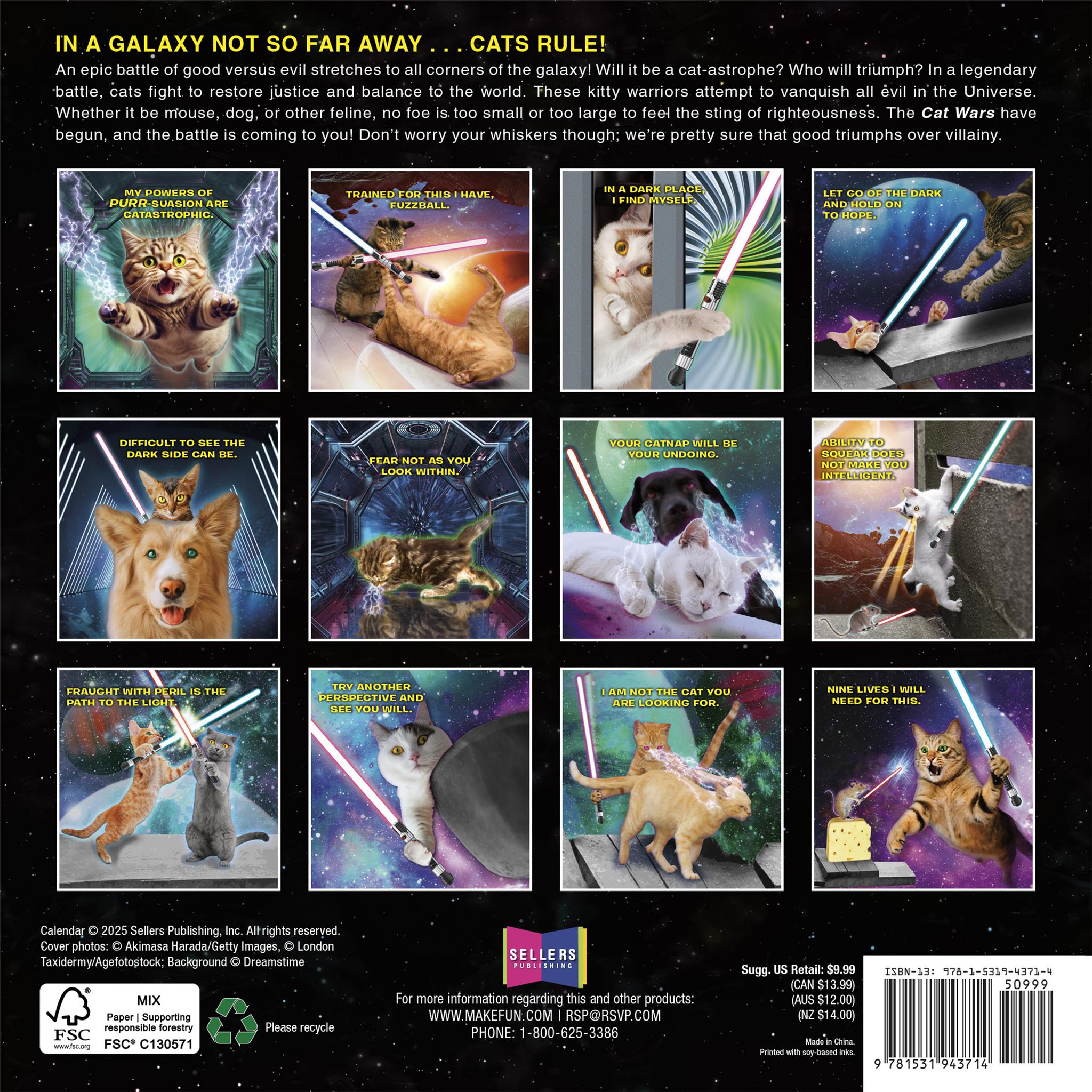 Mini-calendrier Cat Wars 2026
