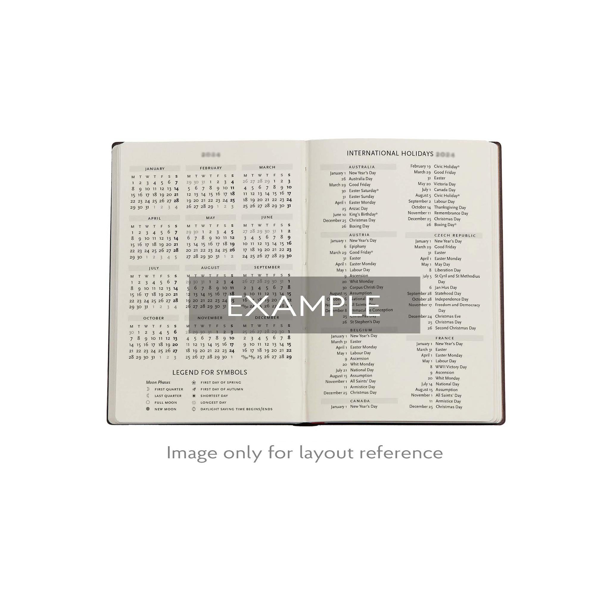 Pink Honeysuckle William Morris 2026 Daily Planner Calendar - Online Only