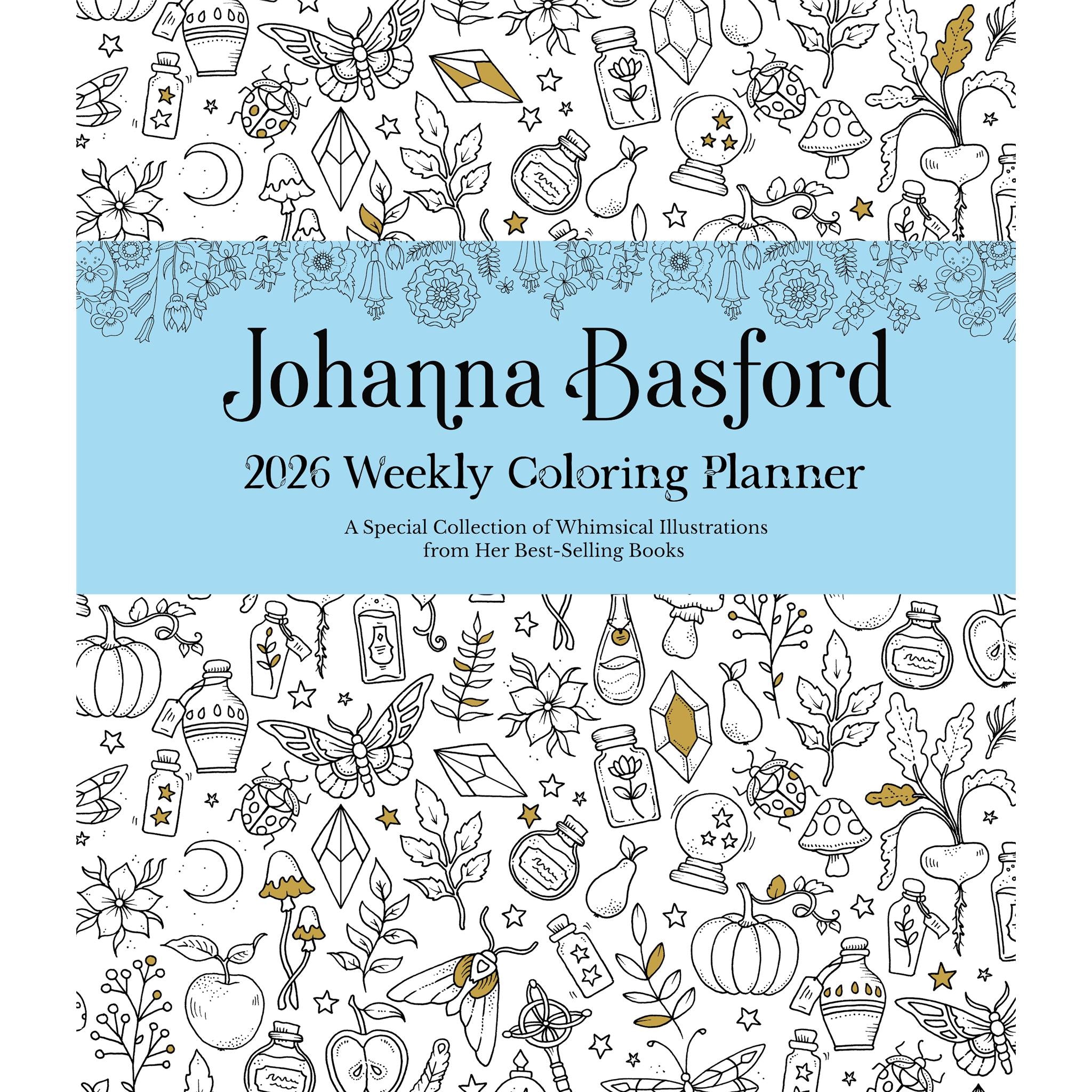 Johanna Basford Coloring 2026 Engagement Calendar