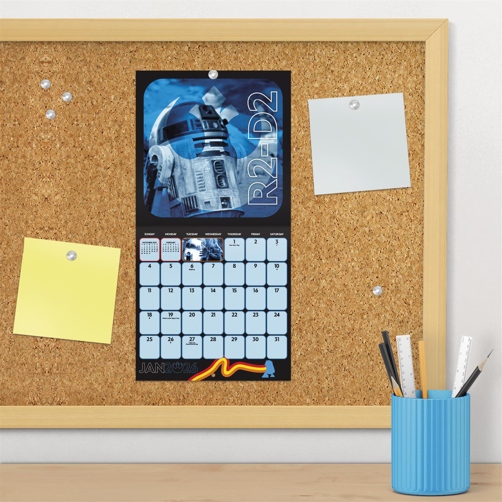 Star Wars 2026 Mini Calendar