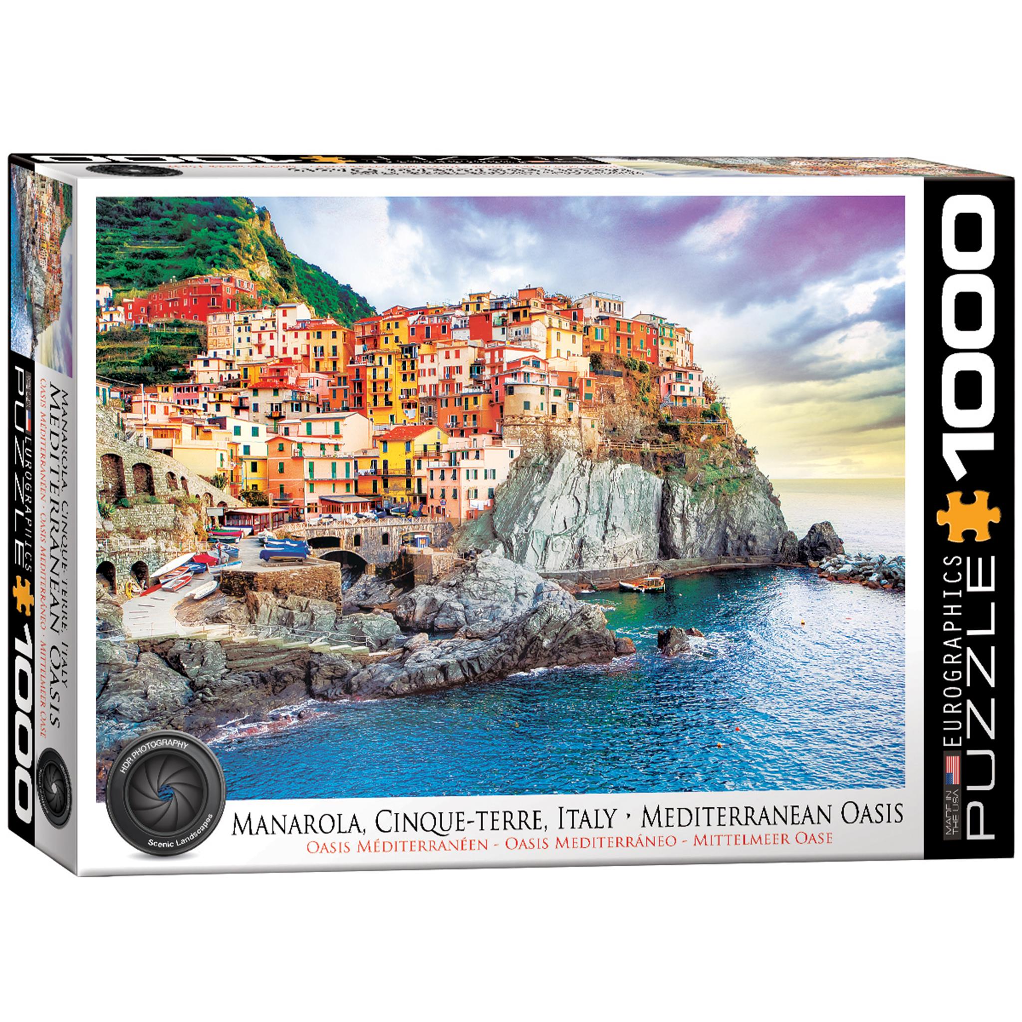 Italie Manarola, Cinque-Terre Puzzle 1000 pièces