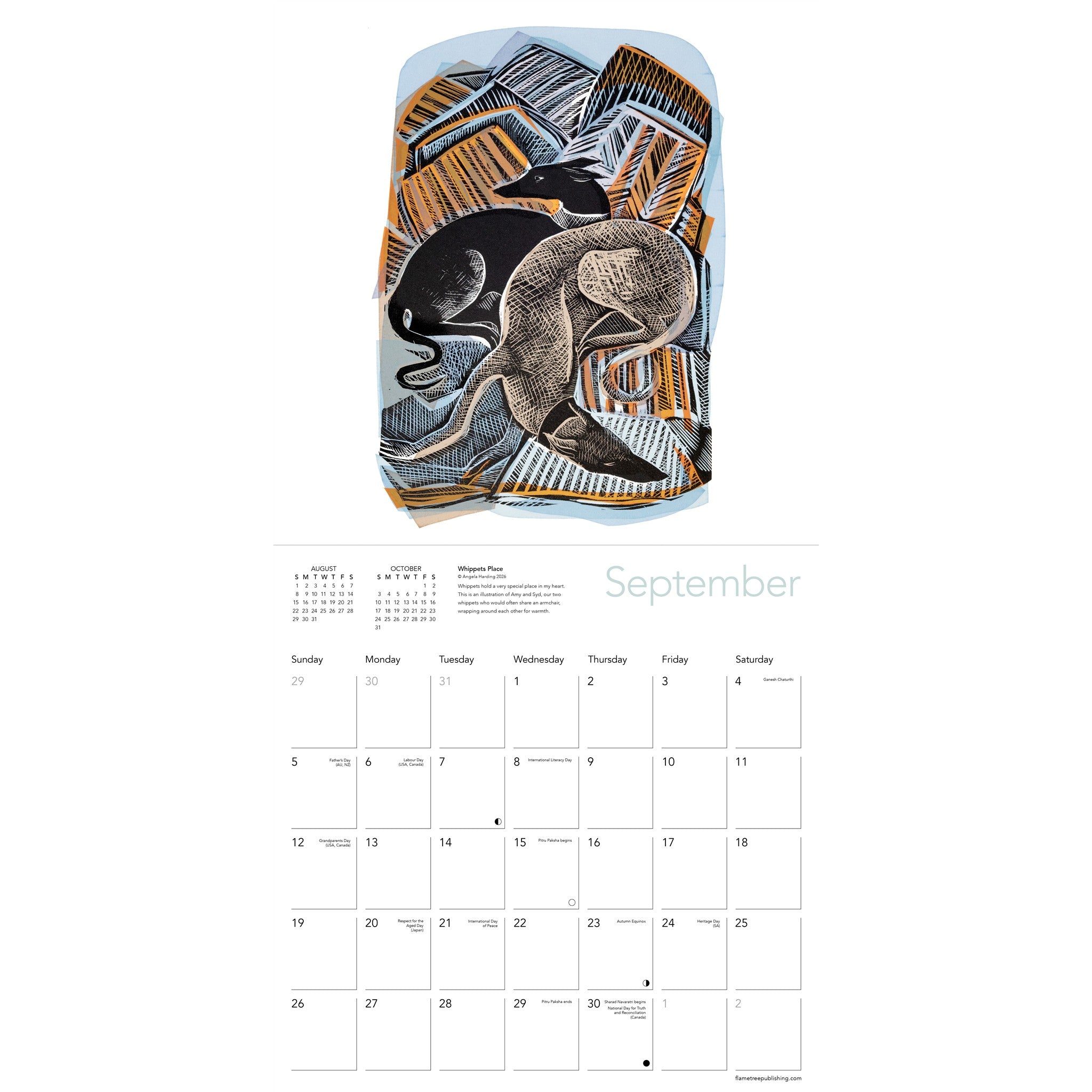 Angela Harding 2027 Wall Calendar - Online Only