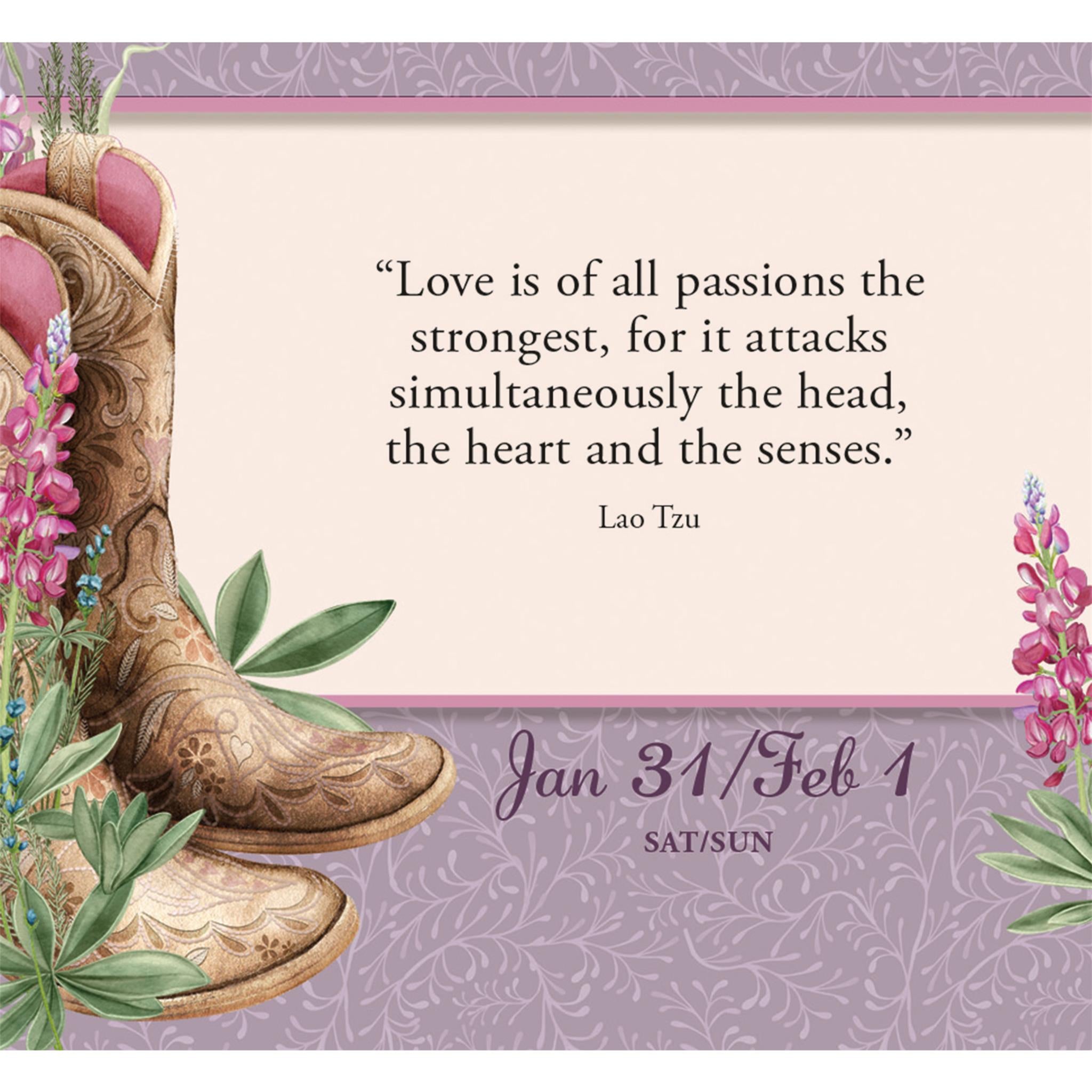 Calendrier « Je t'aime ma sœur » 2026 (petit format)