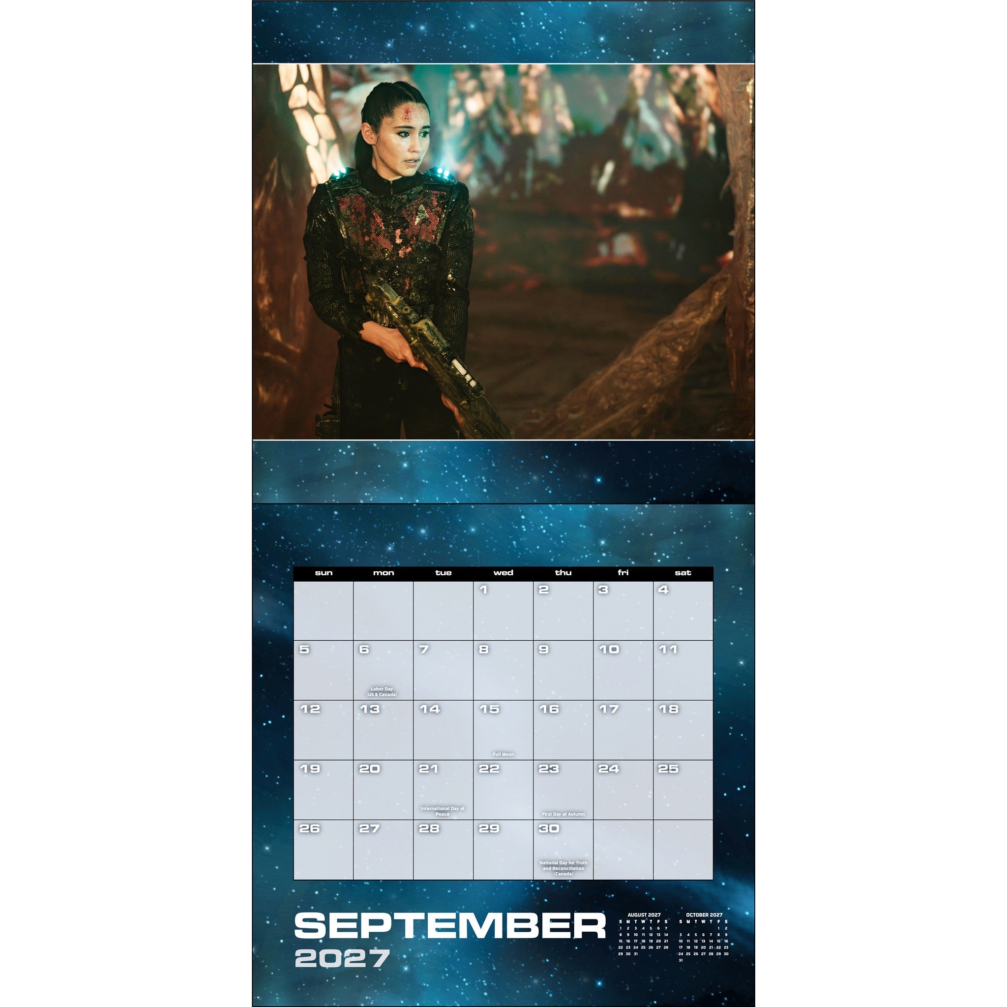 Calendrier mural Star Trek Strange New Worlds 2027 - En ligne uniquement