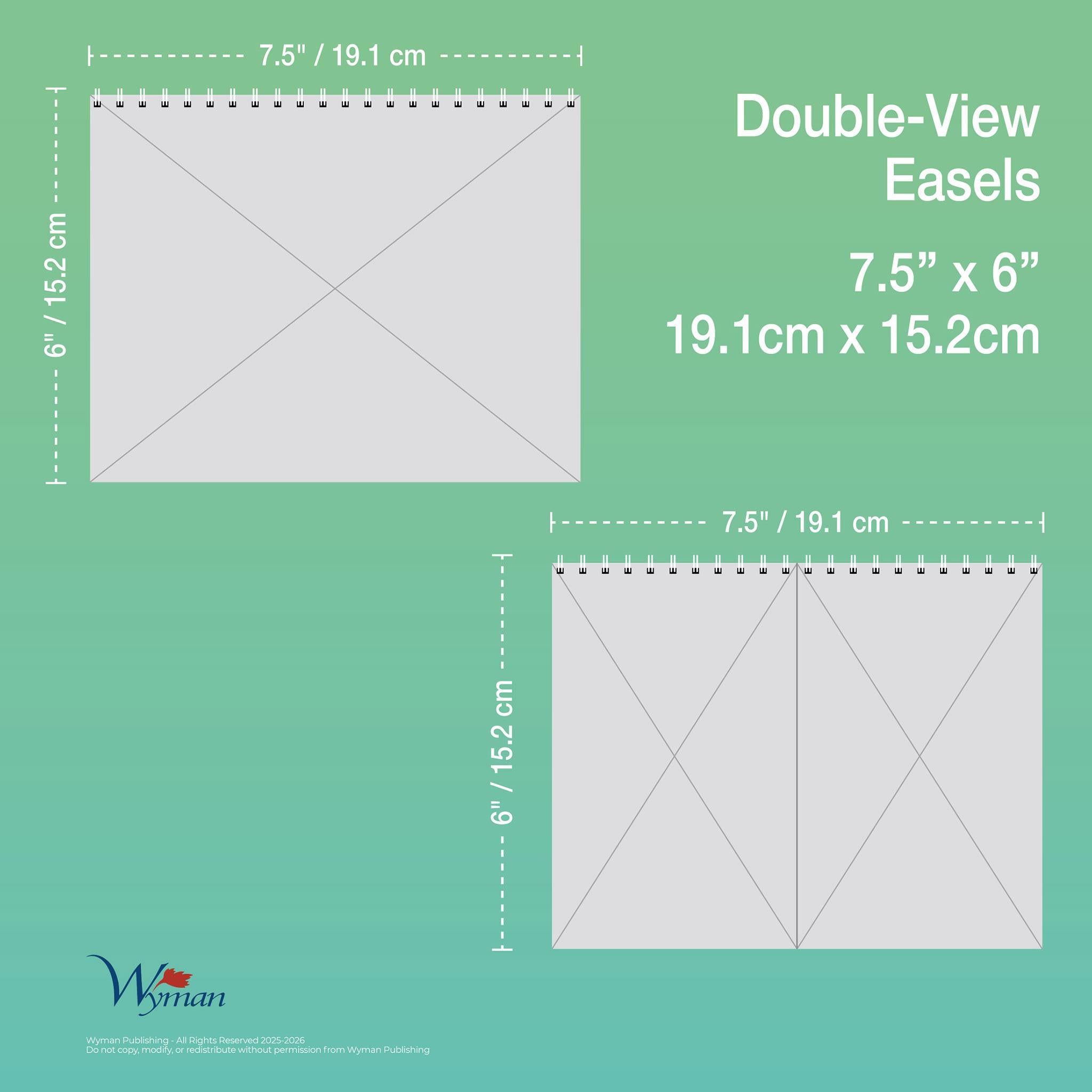 Calendrier de chevalet panoramique double vue 2026 de Canadian Geographic