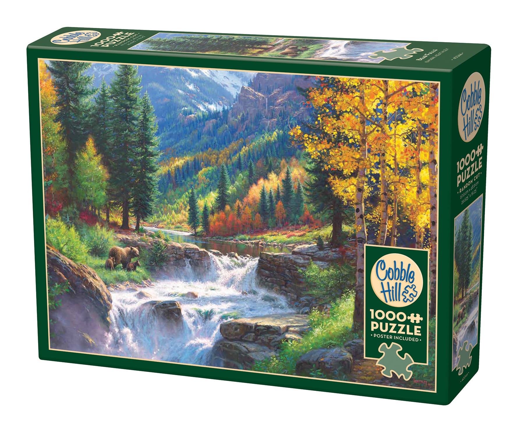 Puzzle exclusif Bear Falls de 1000 pièces