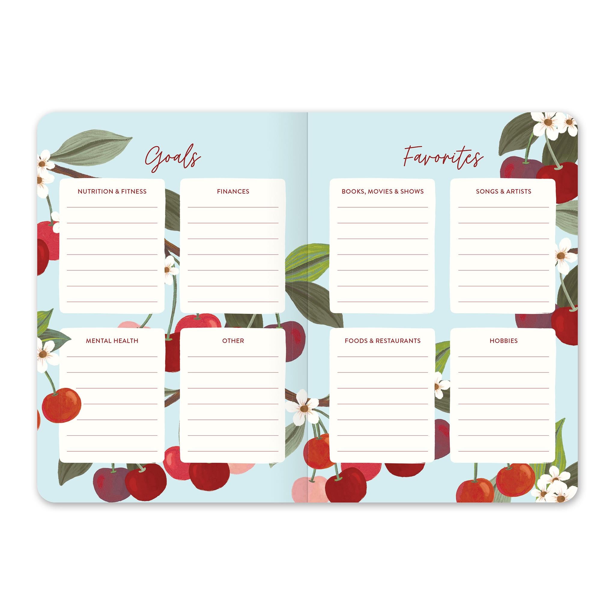 Fruit Flora 2025-2026 Monthly Pocket Planner Calendar - Online Only
