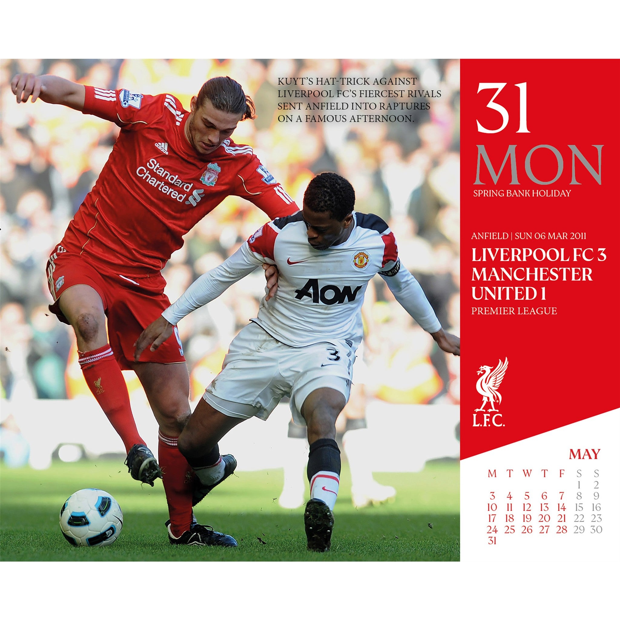 Liverpool FC 2027 Box Calendar