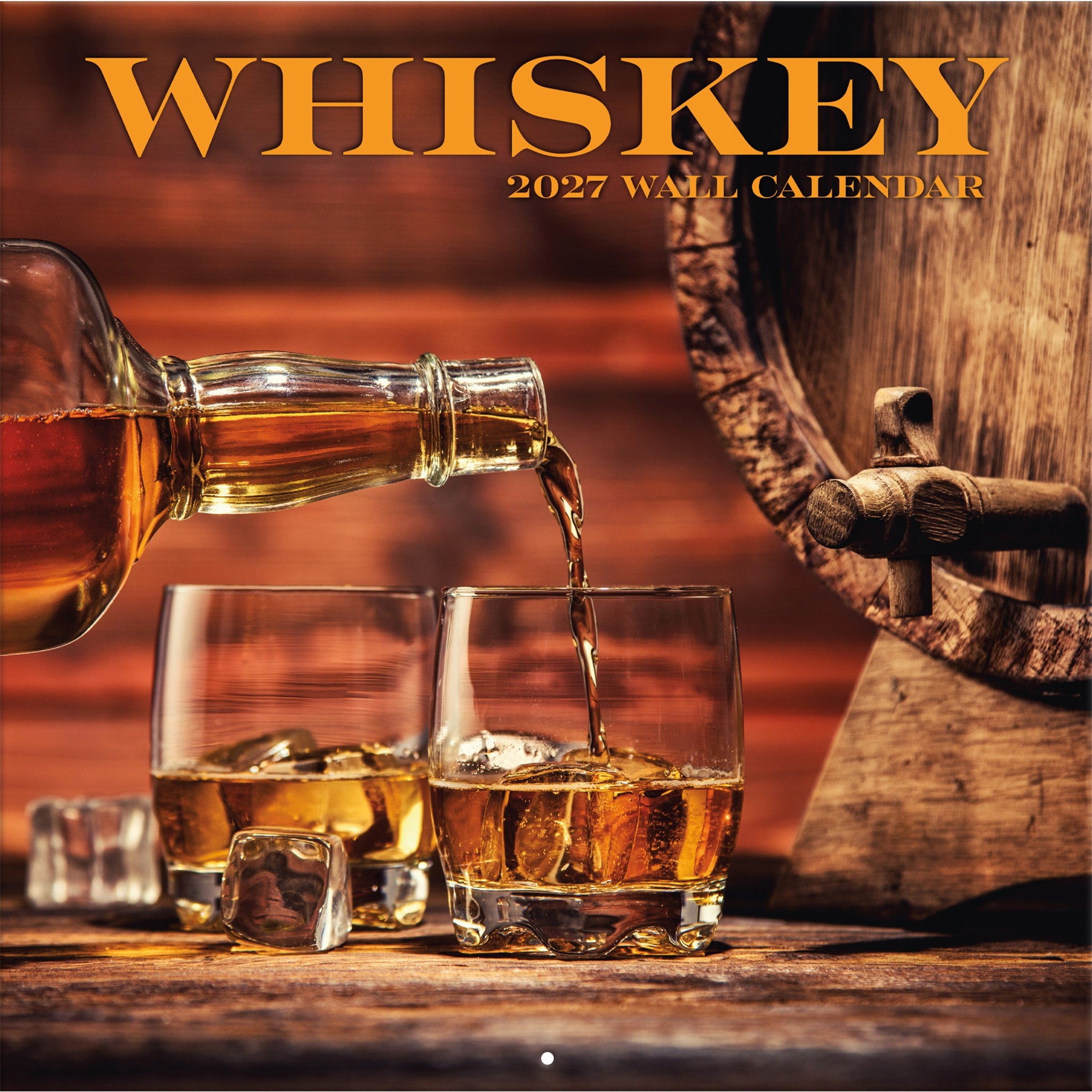 Whiskey 2027 Wall Calendar - Online Only