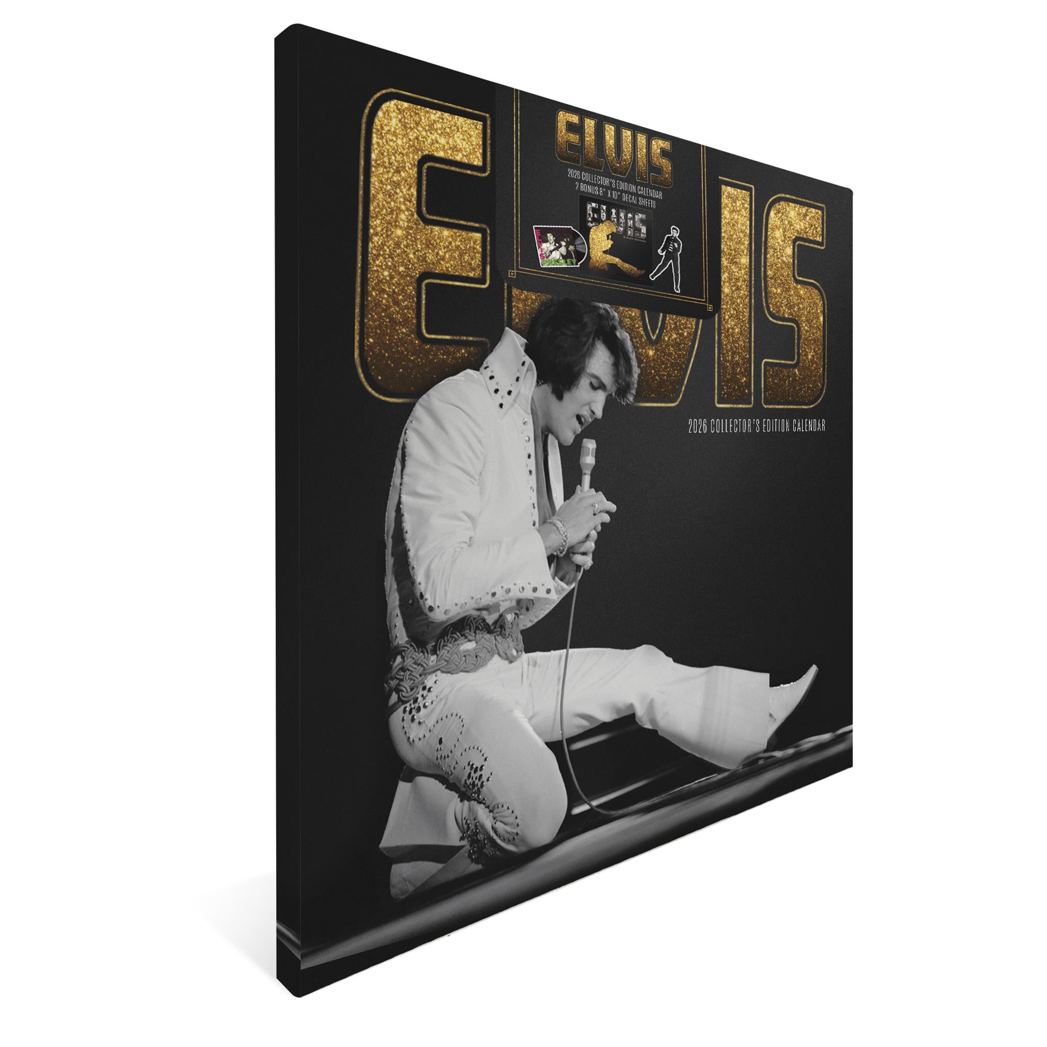 Calendrier mural Elvis Presley Édition Collector 2026 - Disponible uniquement en ligne