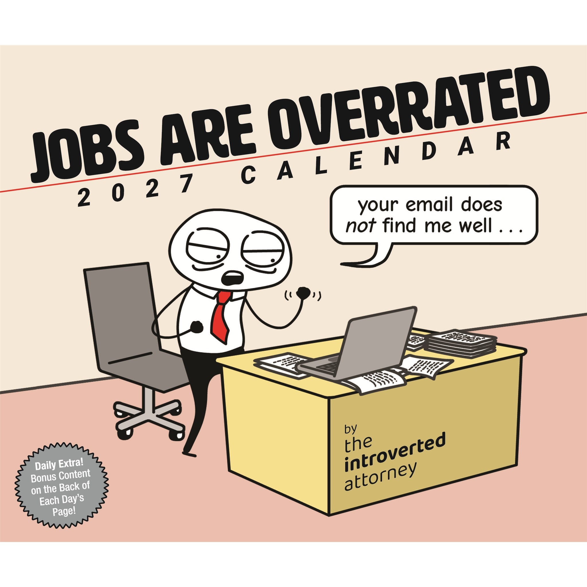 Jobs Are Overrated 2027 Box Calendar