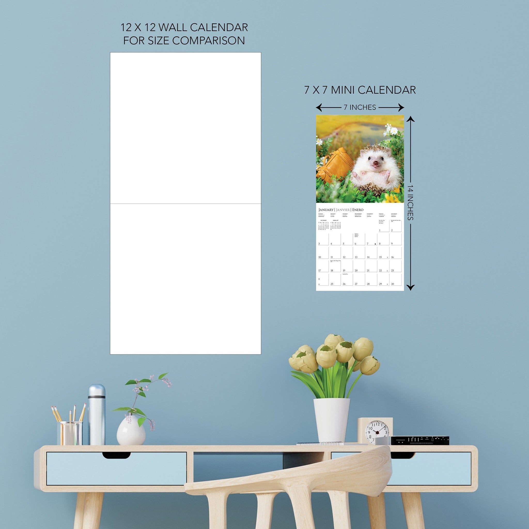 Happiest Hedgehogs 2027 Mini Calendar
