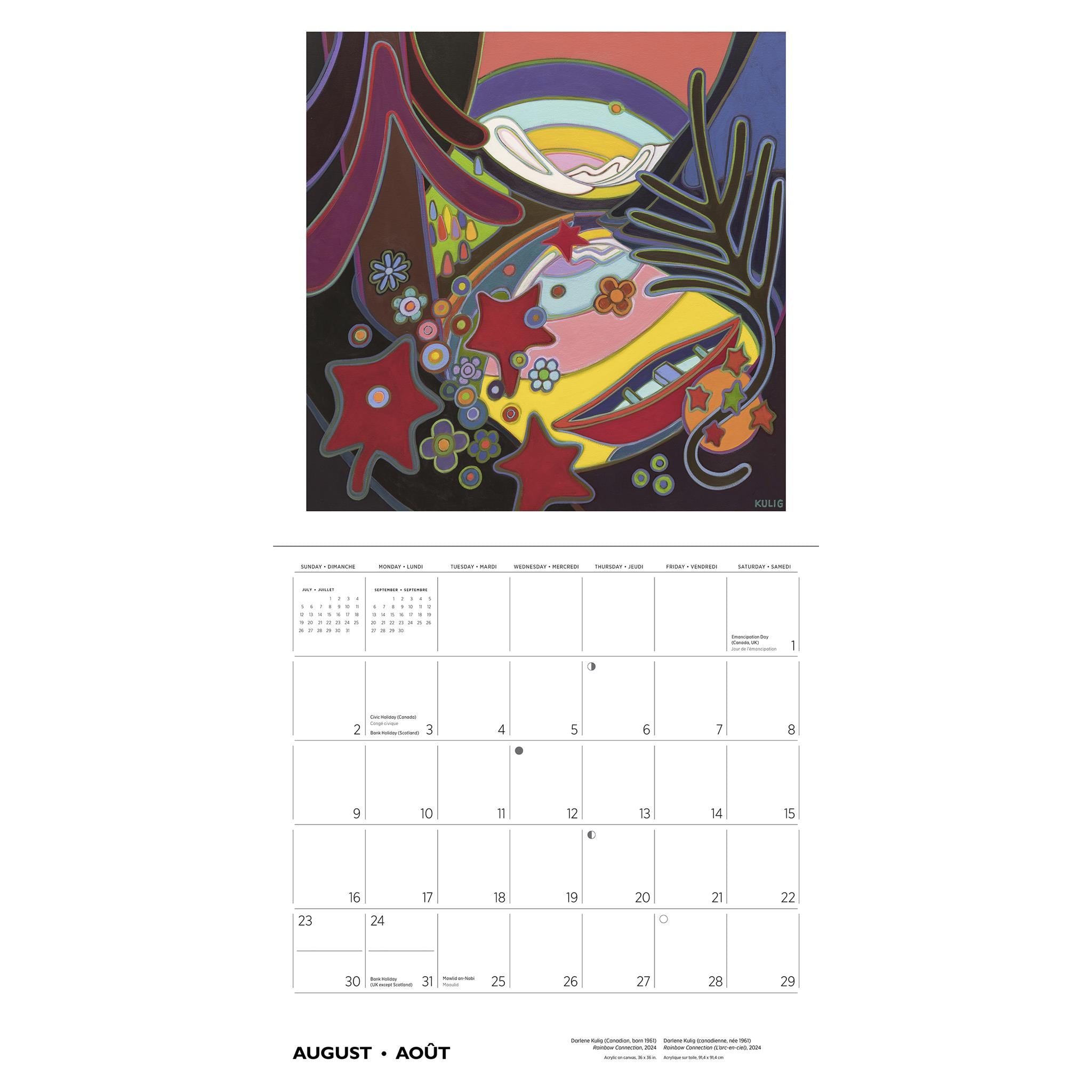 Darlene Kulig Calendrier mural 2026